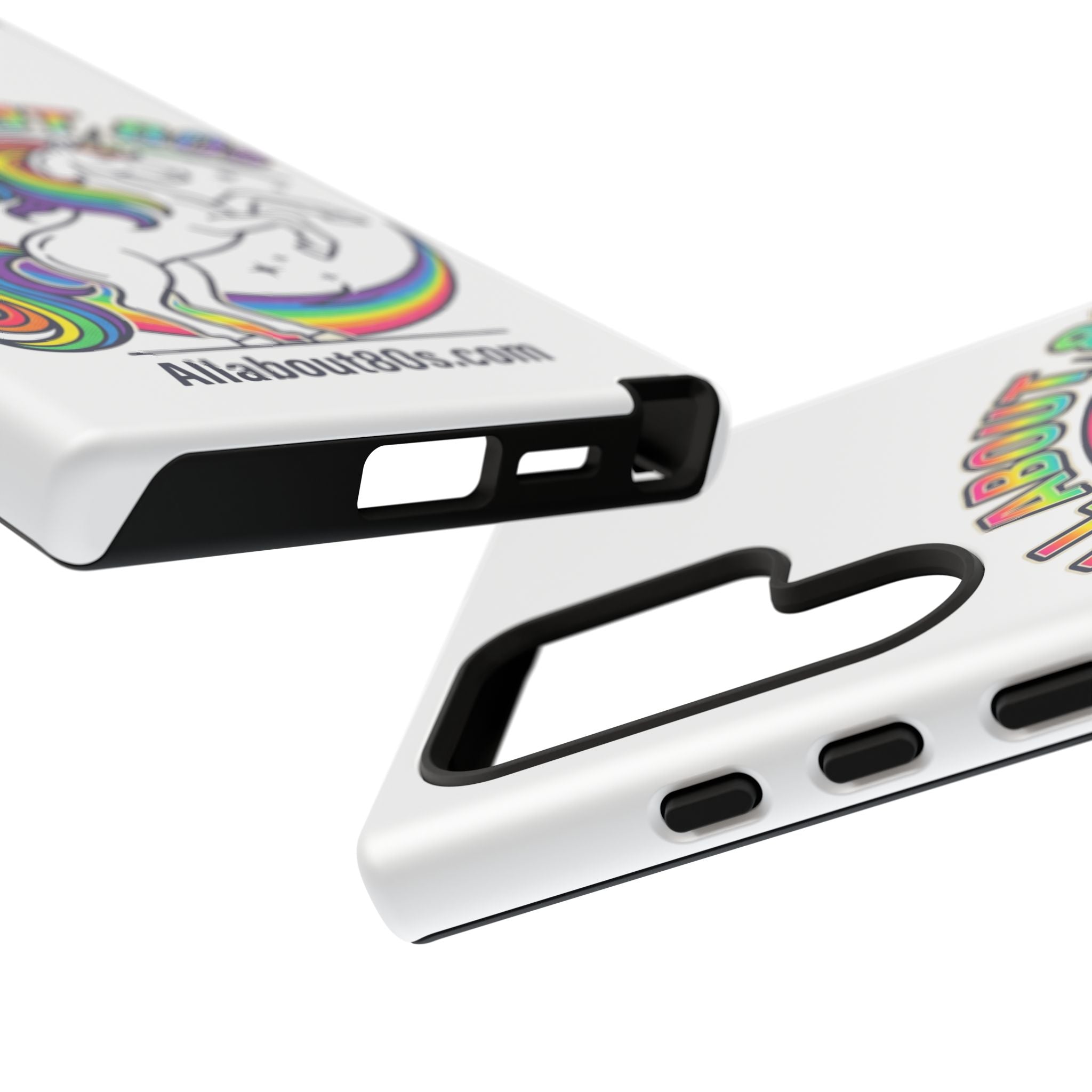All About 80s Rainbow Unicorn Phone Case