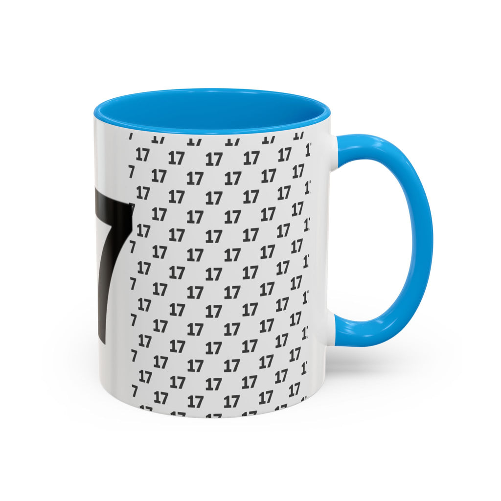 Minimalist Number Pattern Coffee Mug (11oz & 15oz)