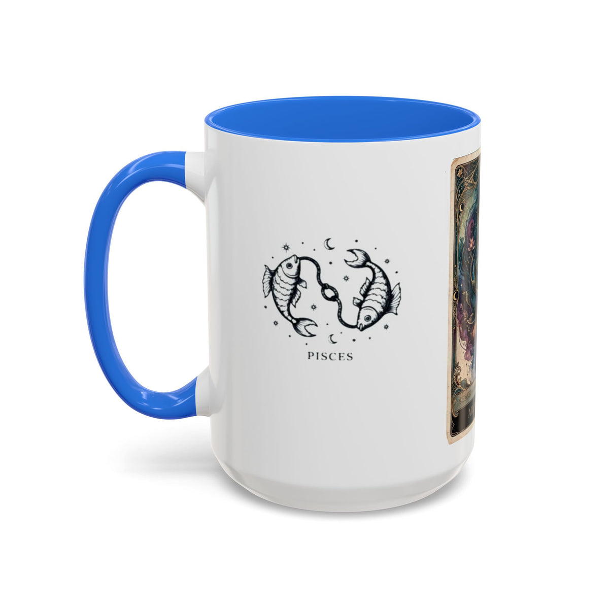 Pisces Zodiac Mug – Artistic Pisces Fish Coffee Cup (11oz & 15oz)