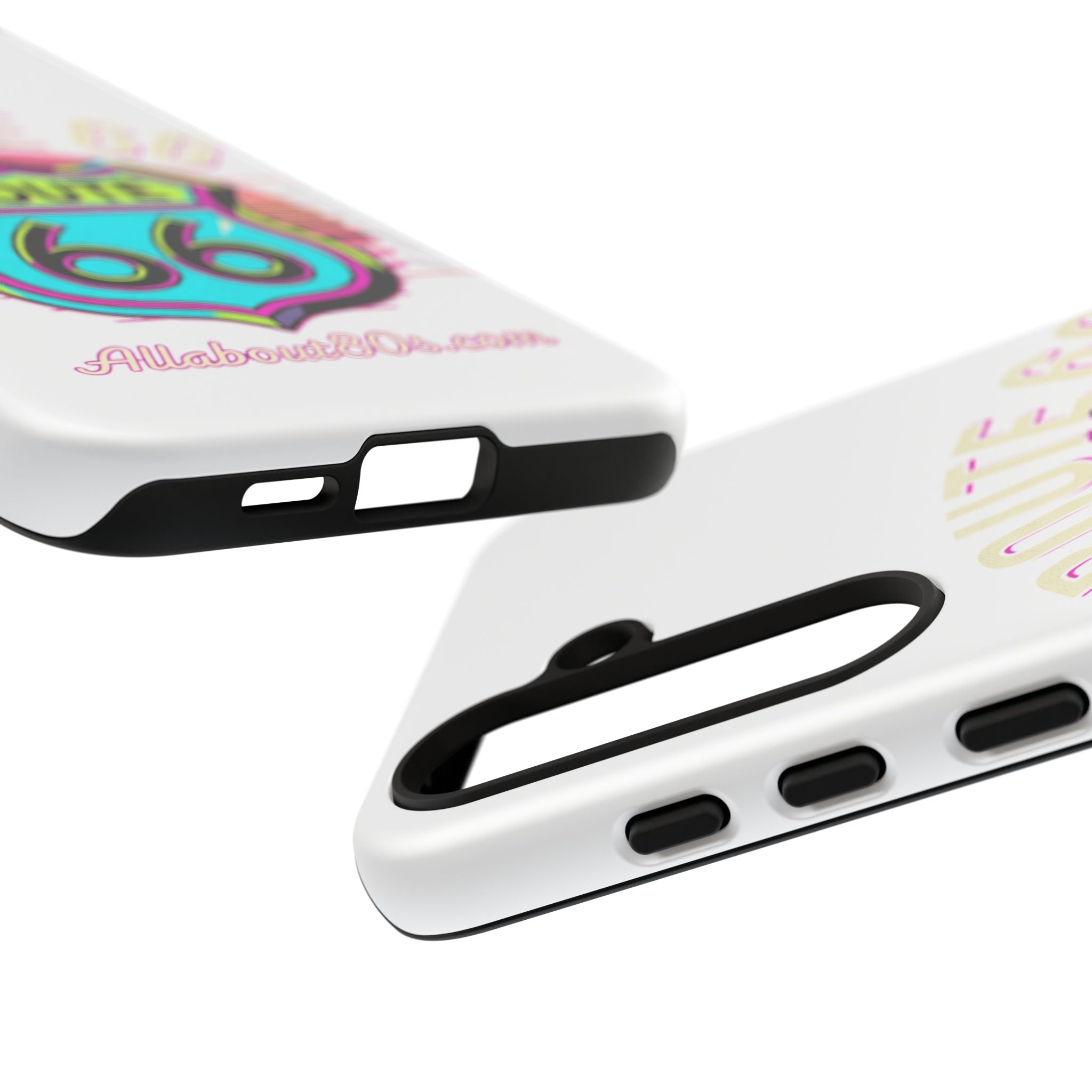 Route 66 Neon Phone Case — Retro Road Trip iPhone Cover