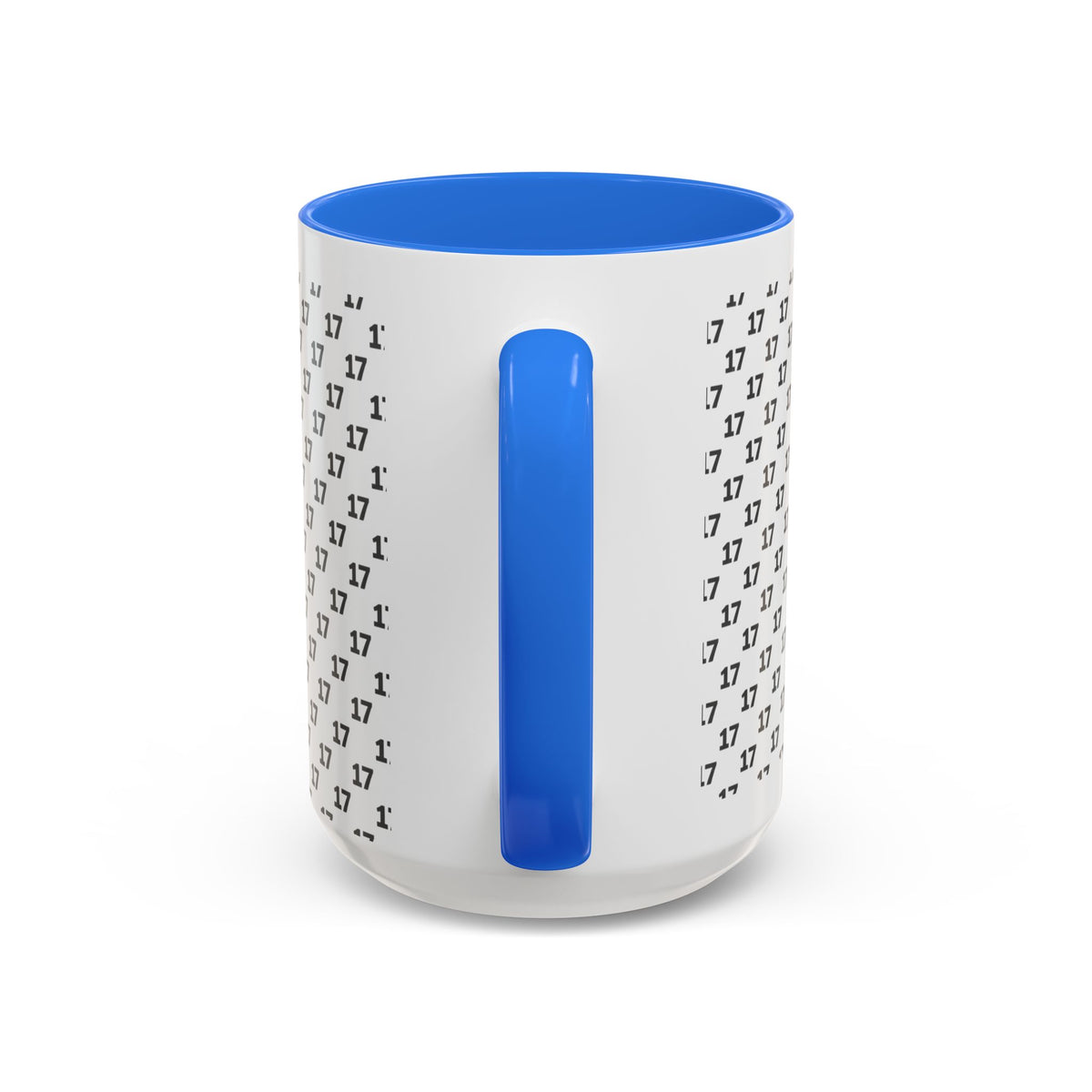 Minimalist Number Pattern Coffee Mug (11oz & 15oz)