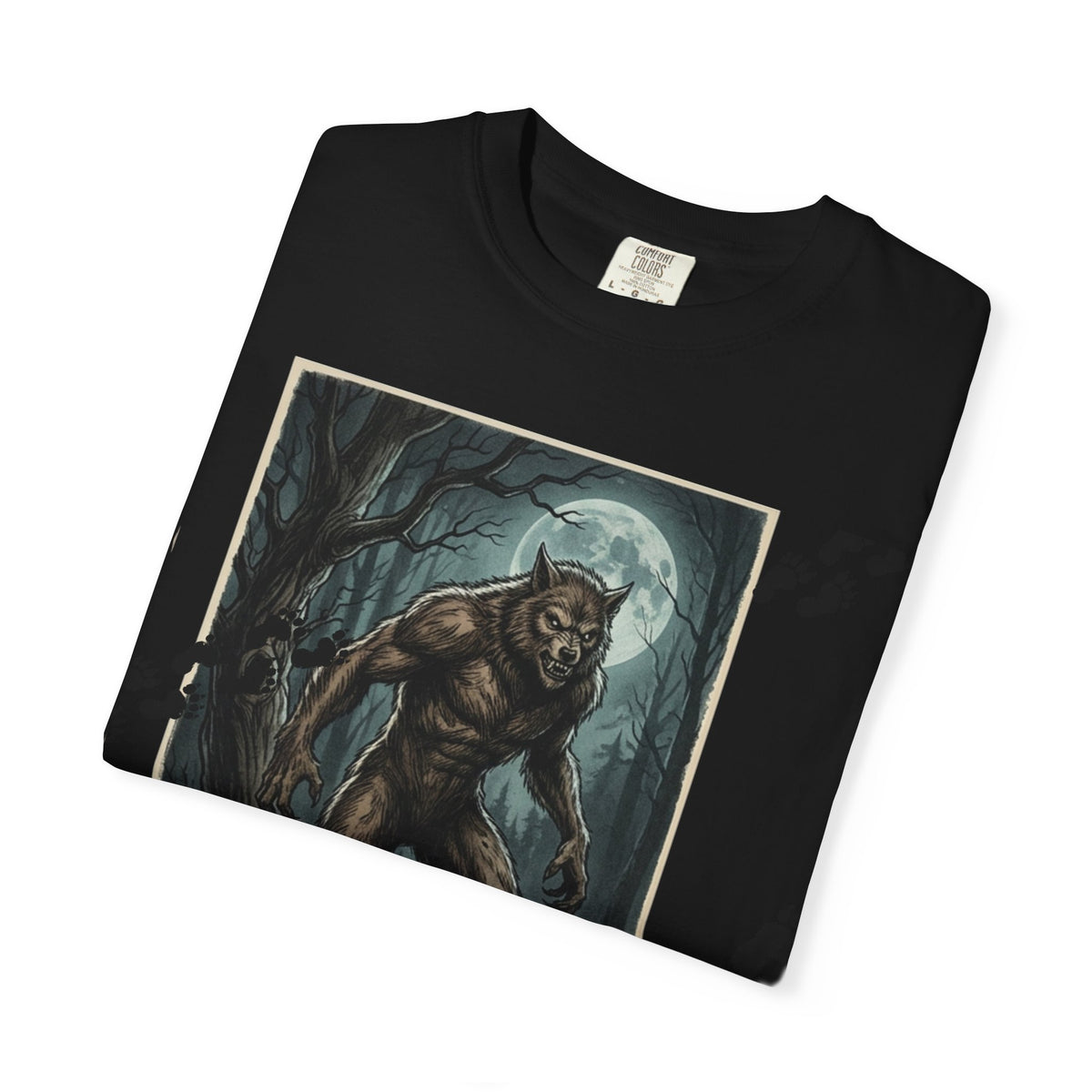Werewolf Graphic T-Shirt — AllAbout80s.com Retro Horror Tee