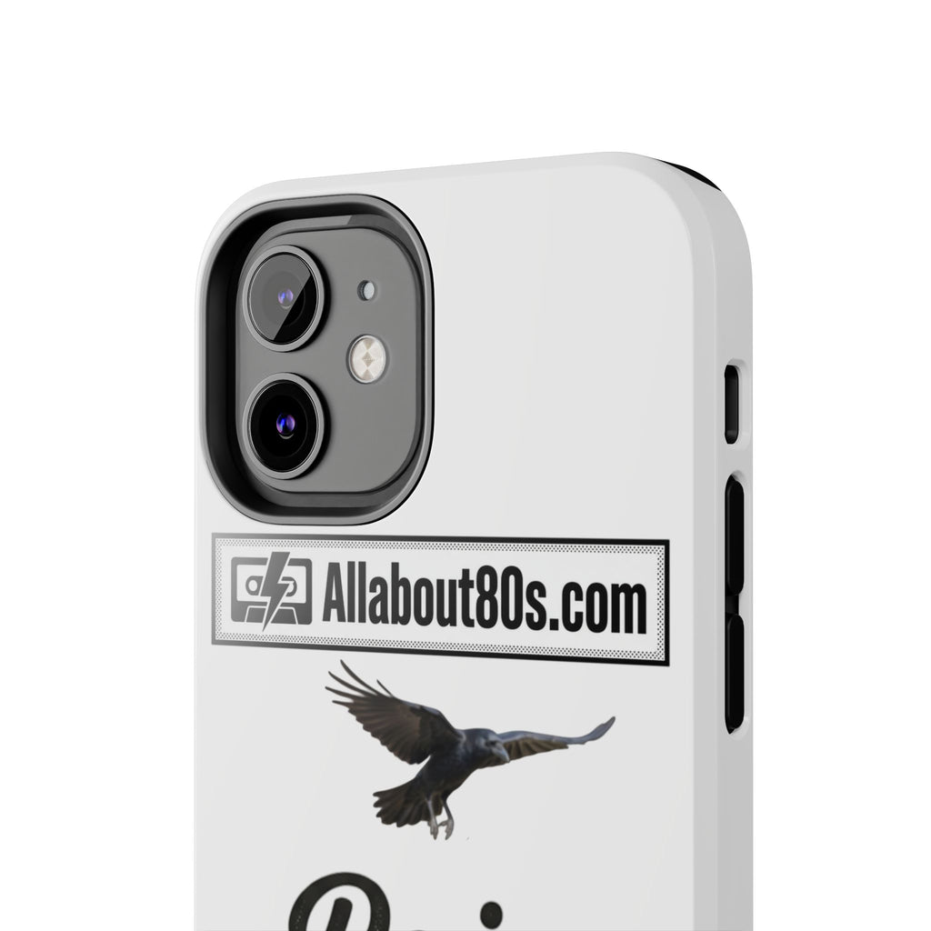 Tough Phone Case — "Rain Fades. Memories Don't" Raven Phone Cover, Protective iPhone Case