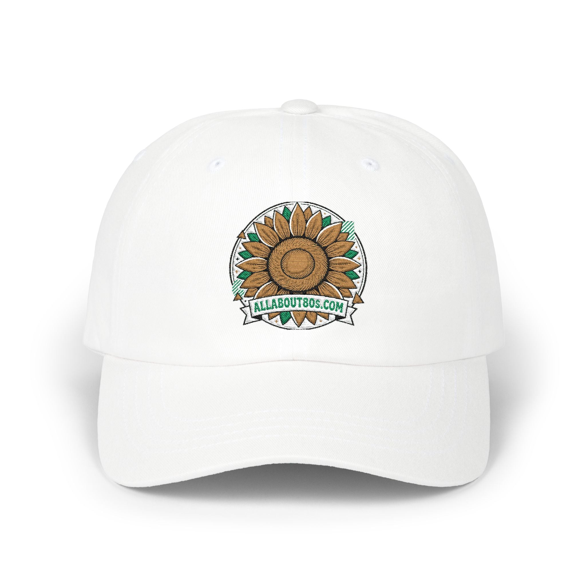 Sunflower Vintage Dad Cap — "Always Be Kind" Embroidered Baseball Hat