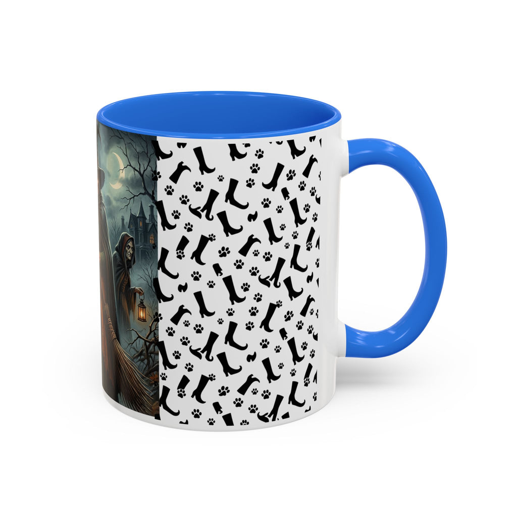 Witches Night Ceramic Mug — Spooky Witch Coven Halloween Coffee Cup (11oz/15oz)