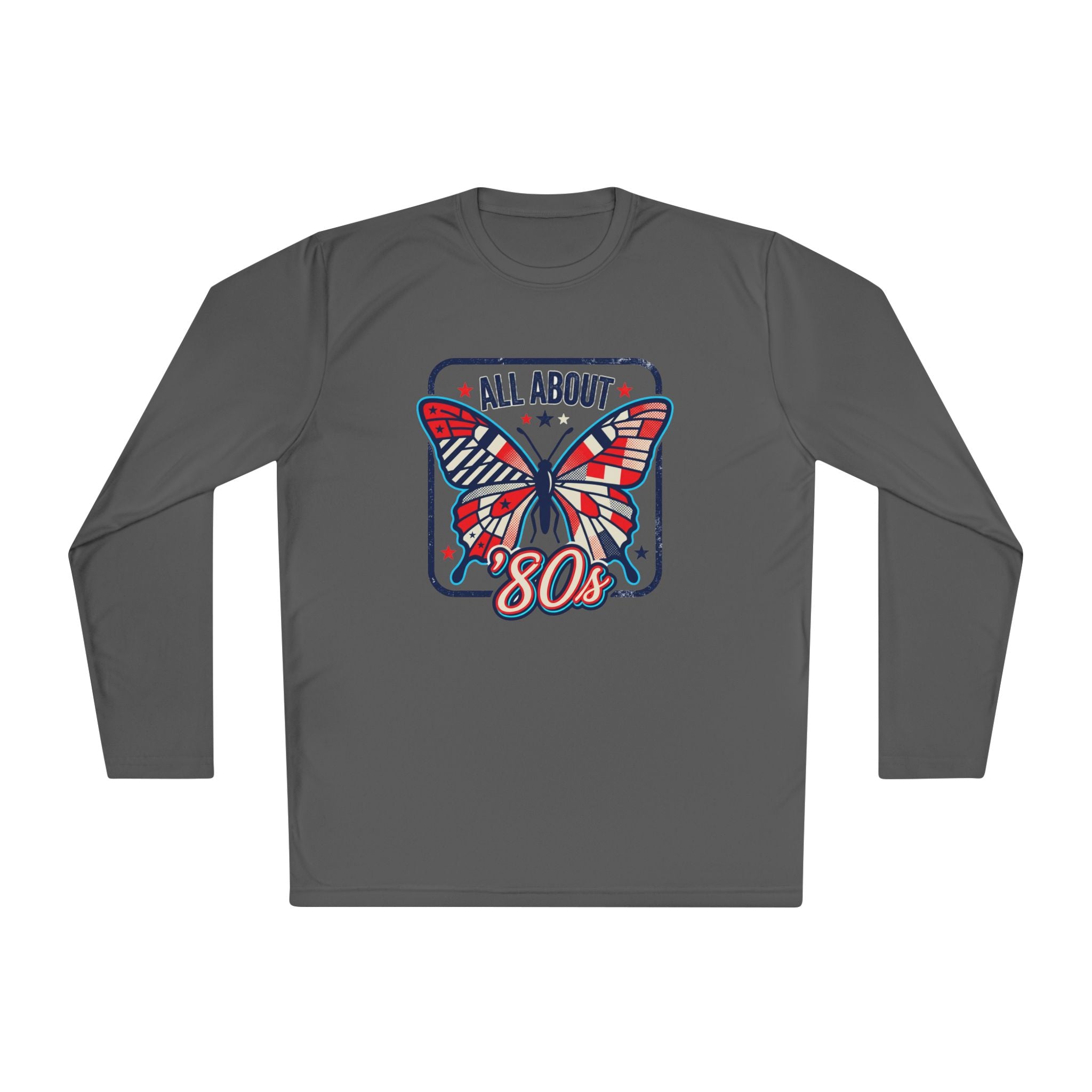 All About '80s Butterfly Long Sleeve Tee
