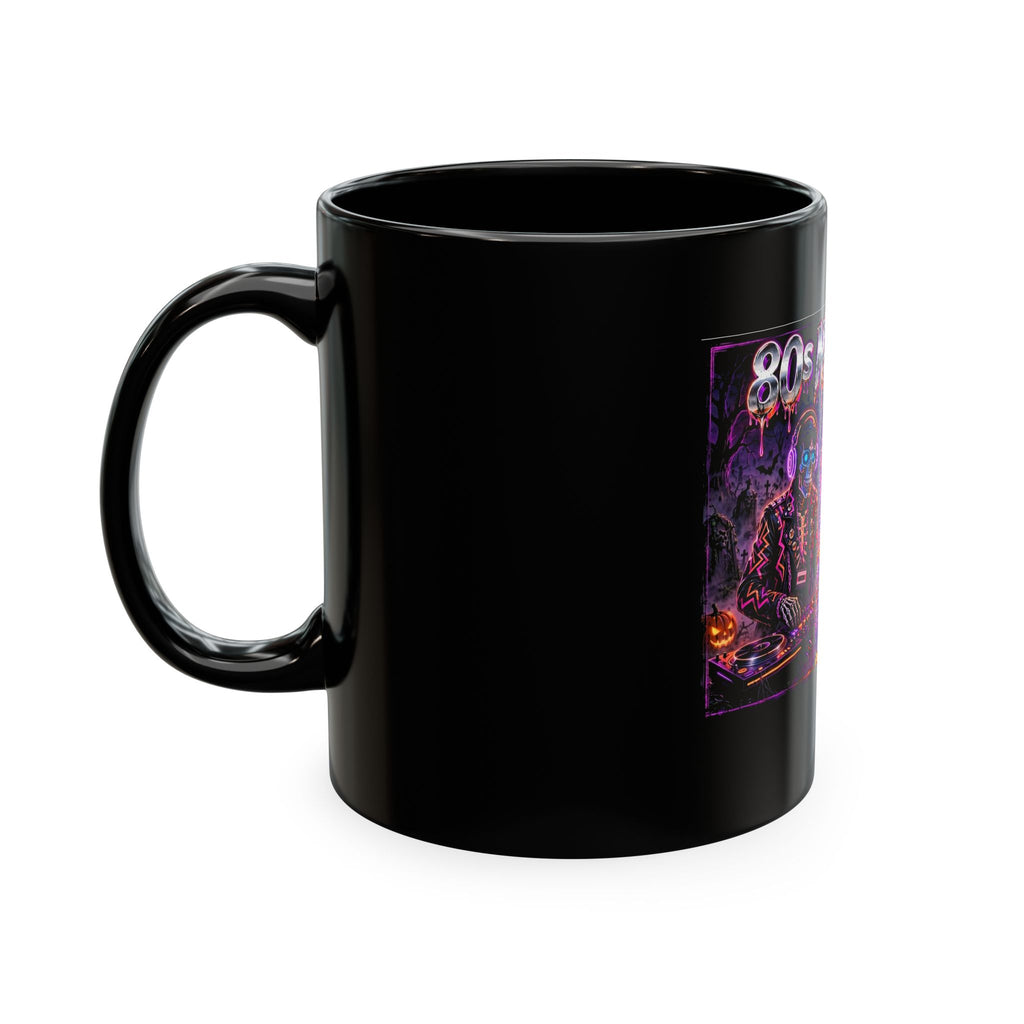 Halloween Nightmares Ceramic Mug – 80s Horror Retro Pumpkin Witch Coffee Cup