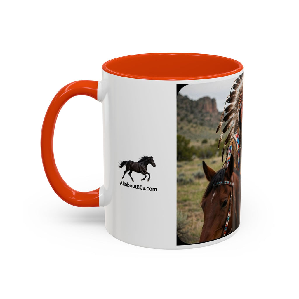 Native American Couple Photo Coffee Mug (11oz/15oz)