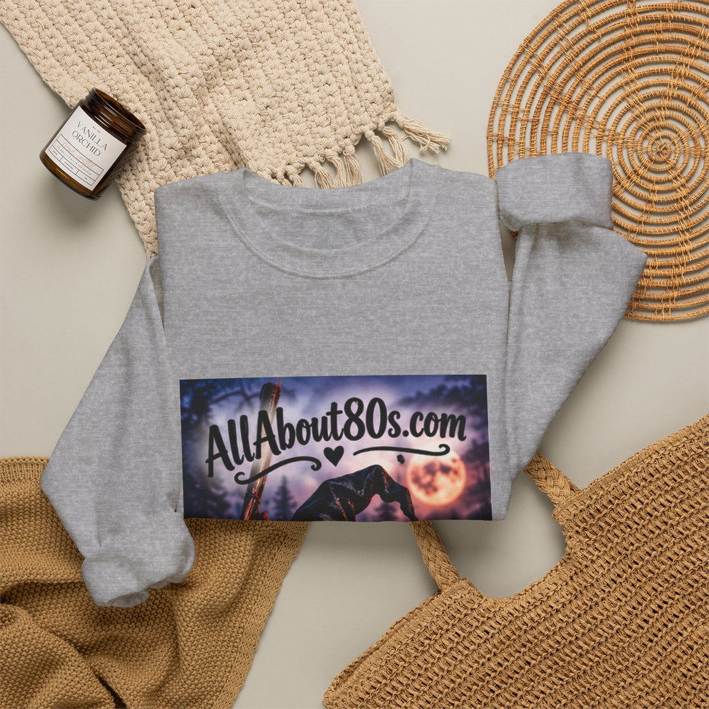80s Witch Retro Sweatshirt — AllAbout80s.com Halloween Crewneck