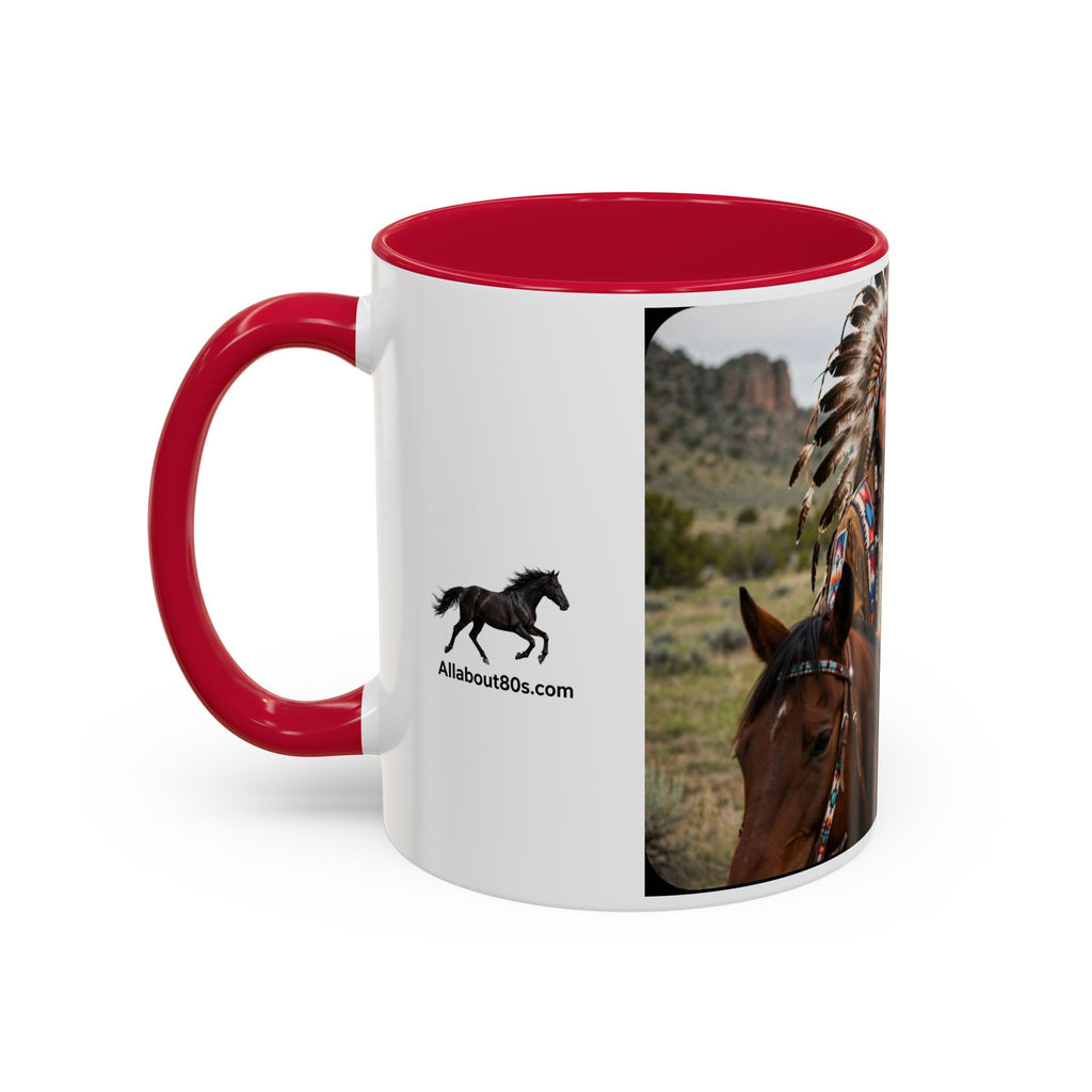Native American Couple Photo Coffee Mug (11oz/15oz)