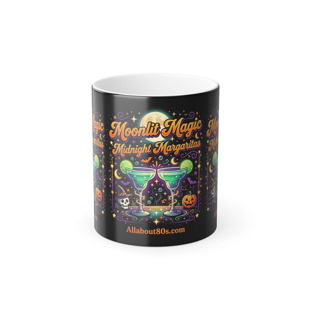 Color-Changing Mug — "Moonlit Magic Midnight Margaritas" 11oz
