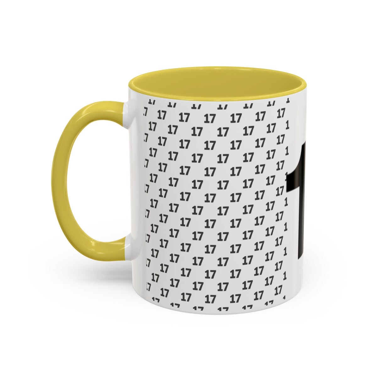 Minimalist Number Pattern Coffee Mug (11oz & 15oz)