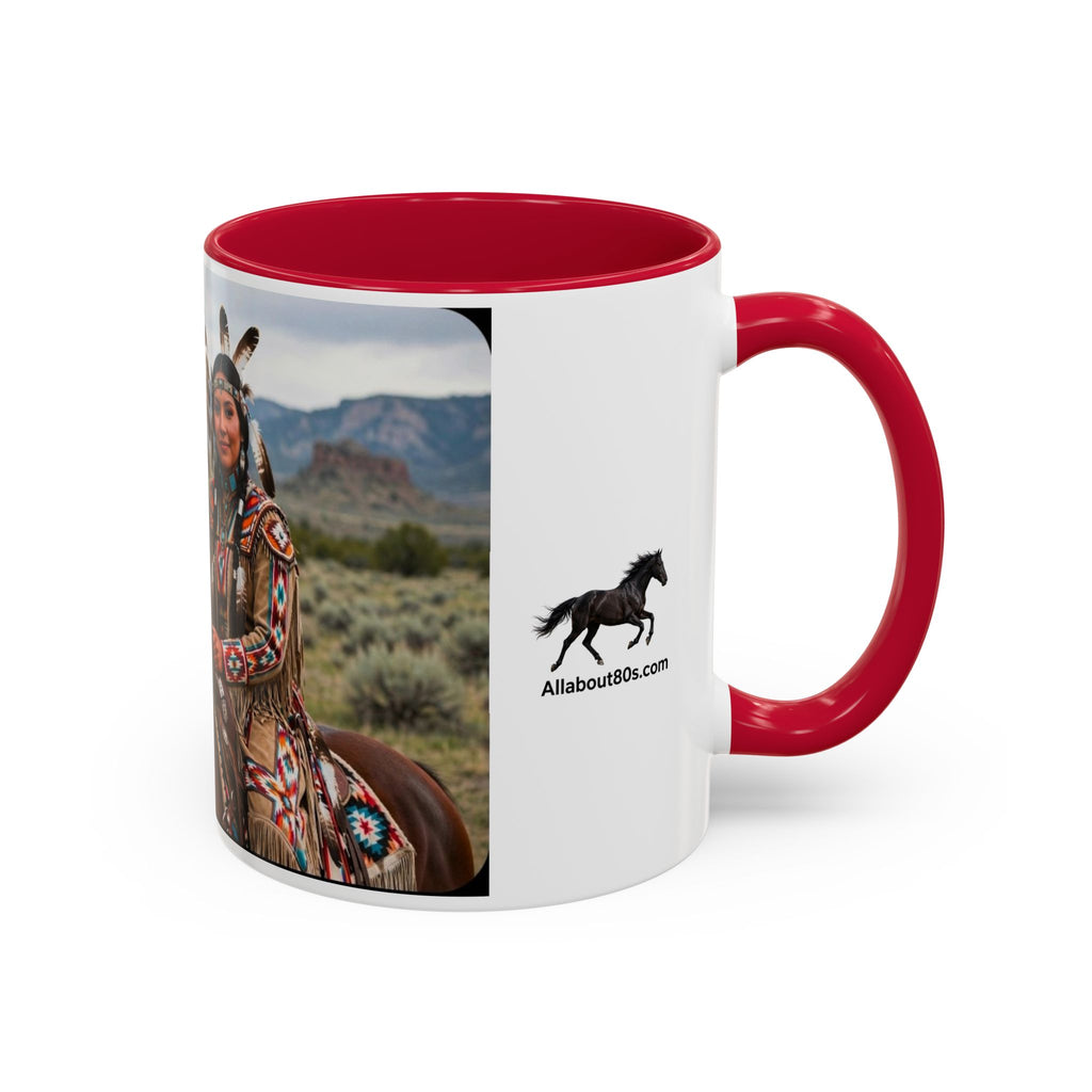 Native American Couple Photo Coffee Mug (11oz/15oz)