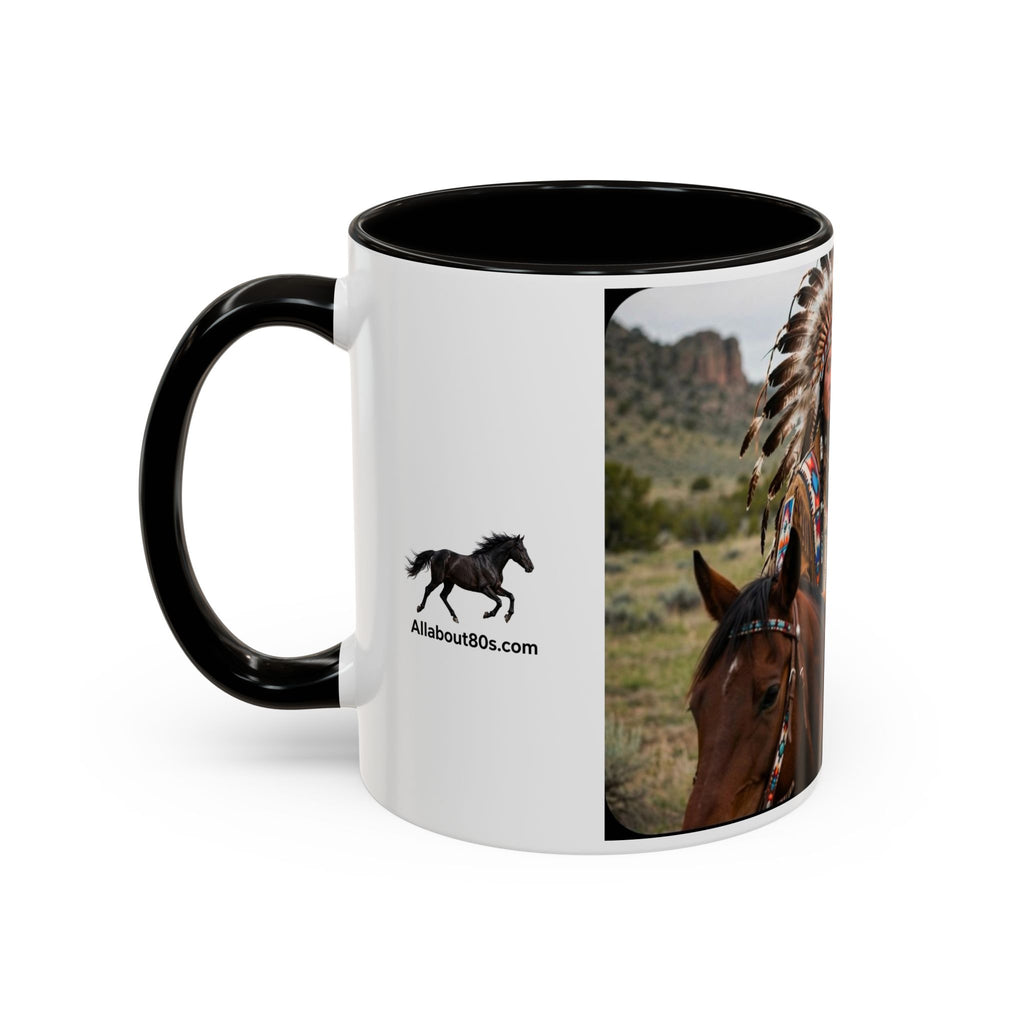 Native American Couple Photo Coffee Mug (11oz/15oz)