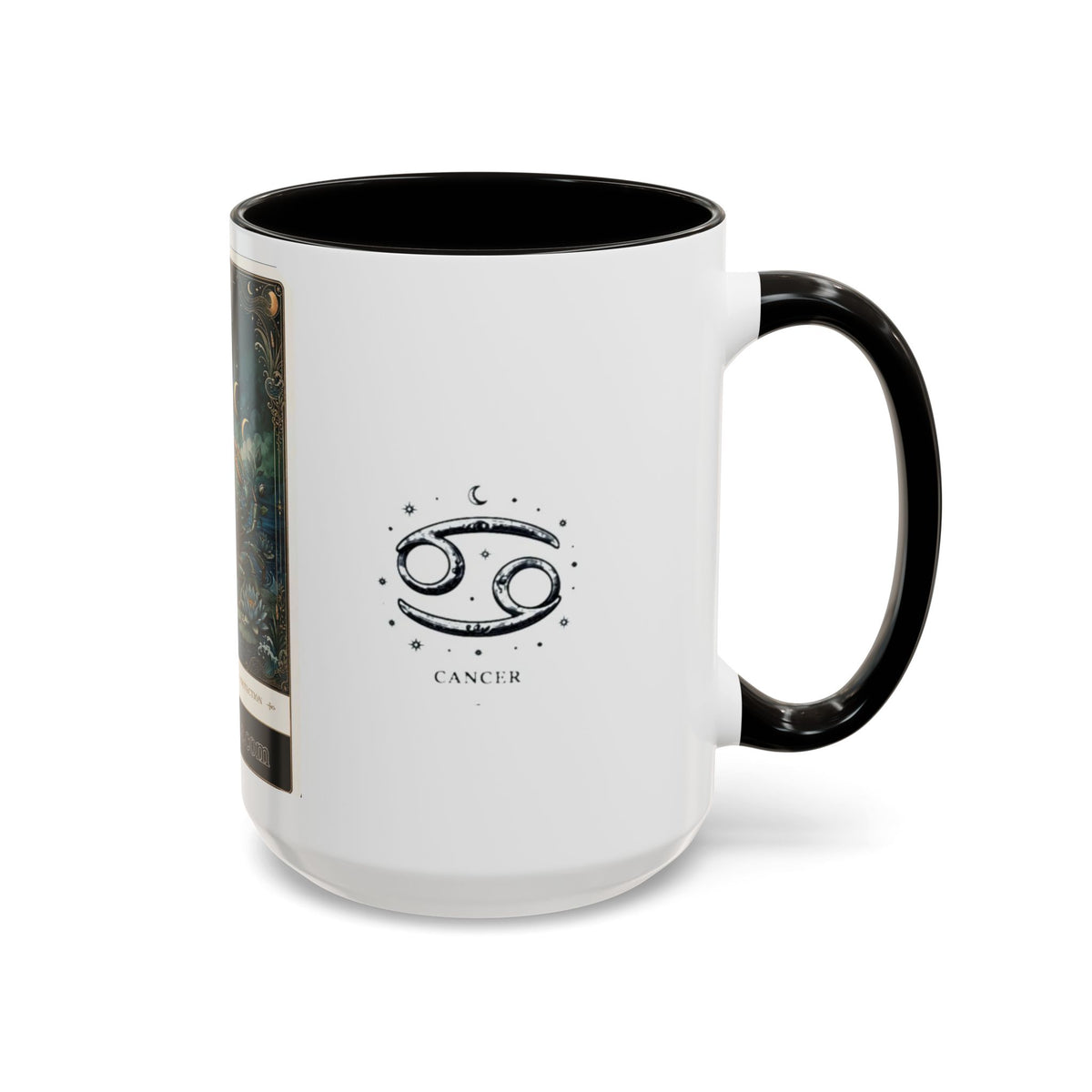 Cancer Zodiac Mug — Minimal Astrological Coffee Cup (11oz/15oz)