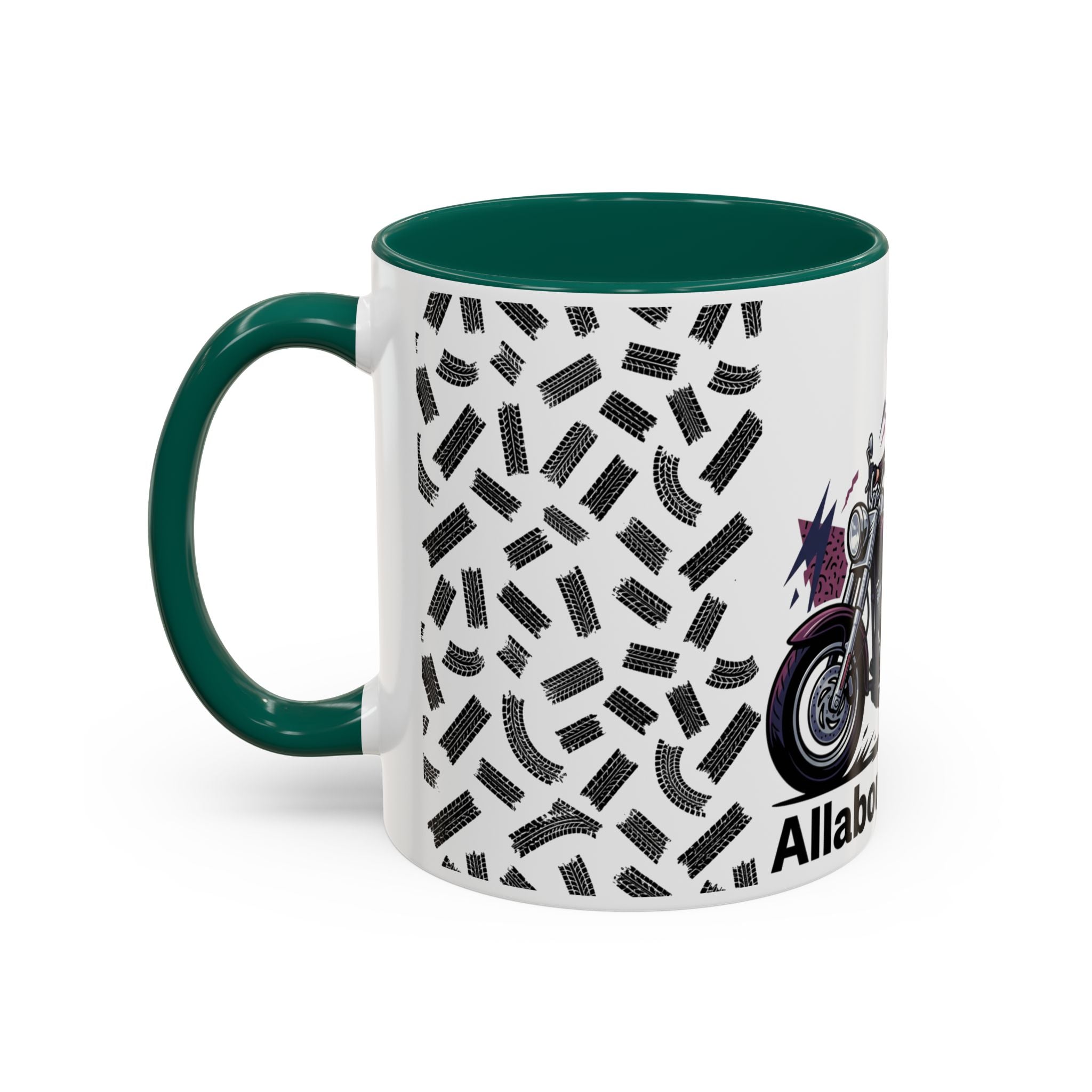 Witch Rider Coffee Mug — Halloween Motorcycle Witch 11oz/15oz