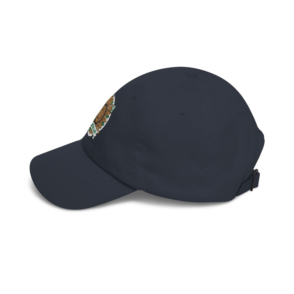 Sunflower Vintage Dad Cap — "Always Be Kind" Embroidered Baseball Hat