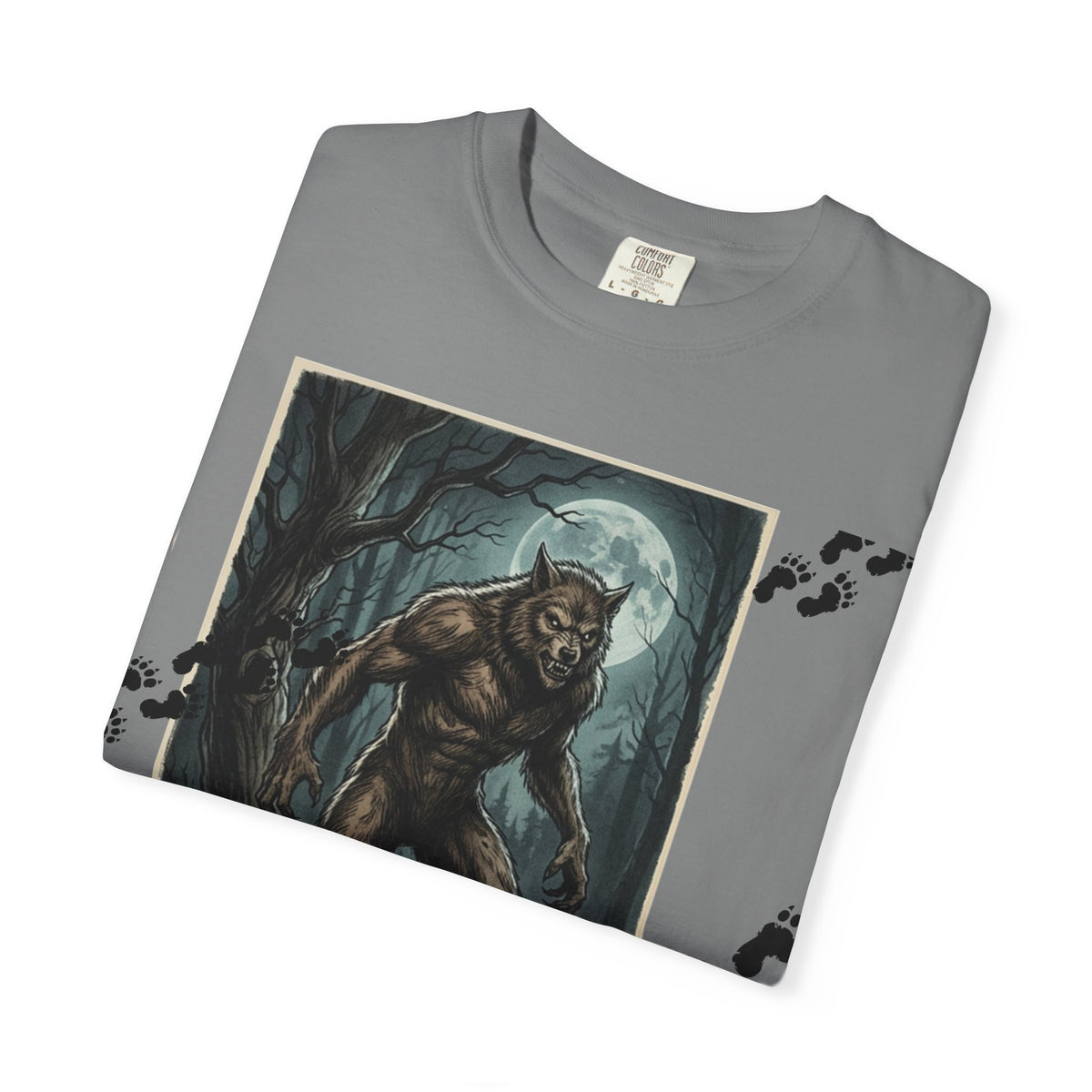 Werewolf Graphic T-Shirt — AllAbout80s.com Retro Horror Tee