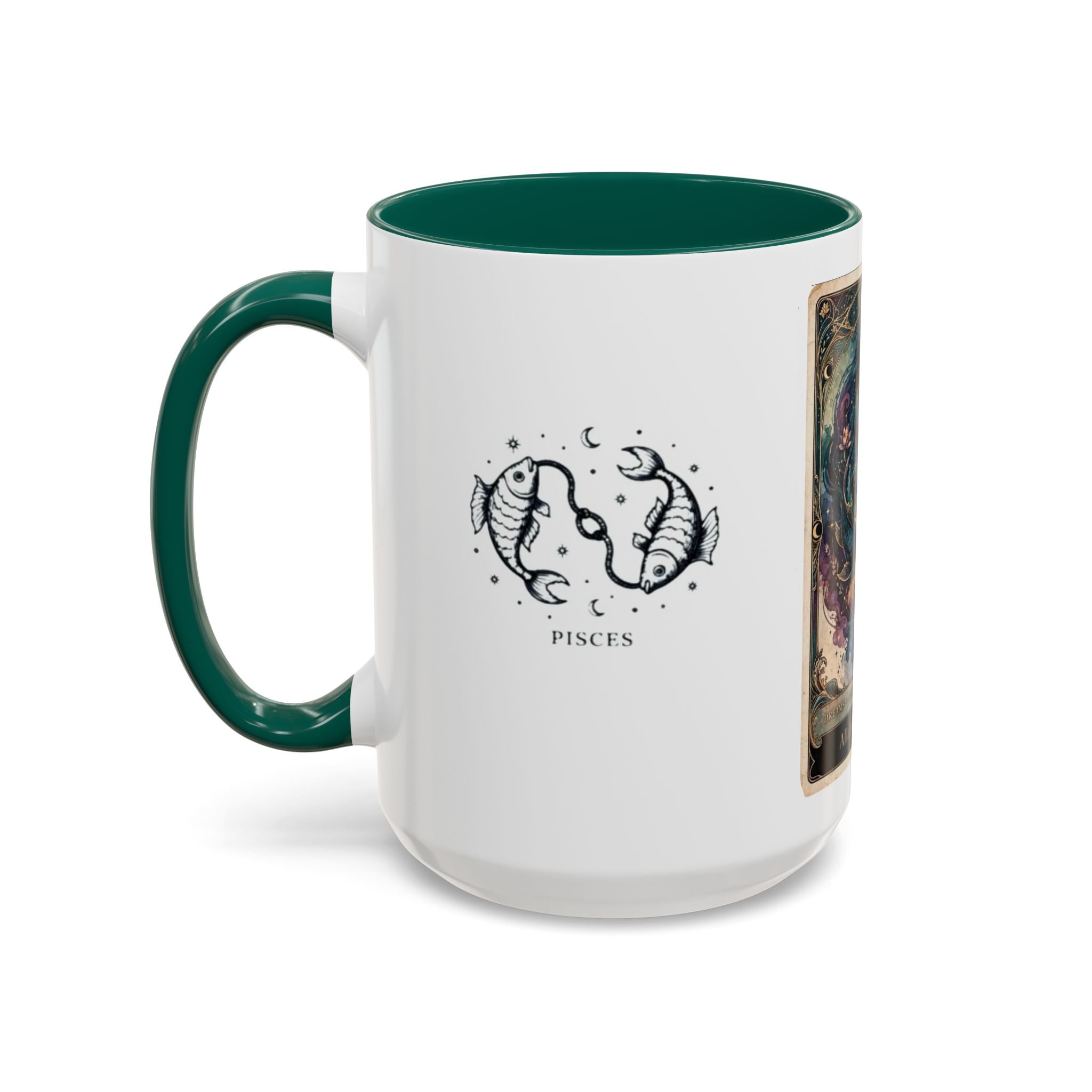 Pisces Zodiac Mug – Artistic Pisces Fish Coffee Cup (11oz & 15oz)