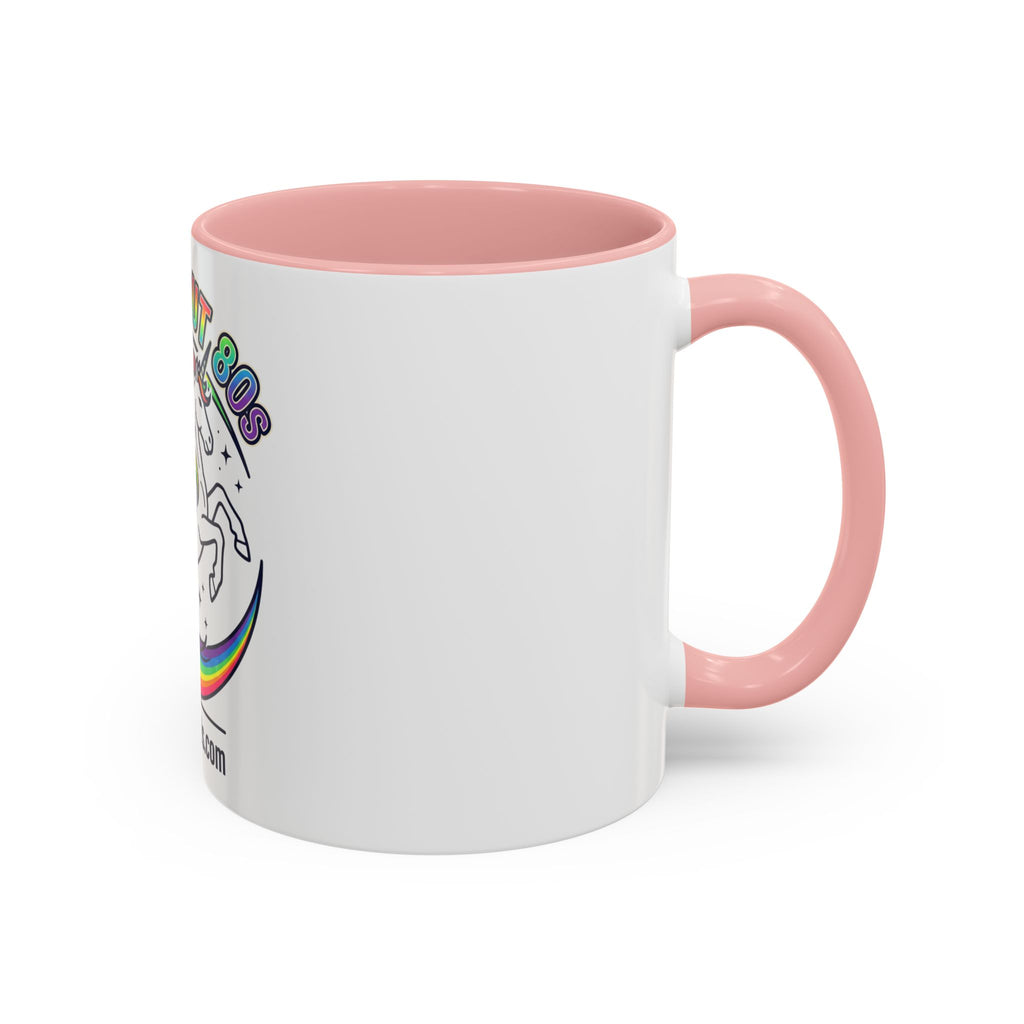 All About 80s Unicorn Rainbow Coffee Mug (11/15oz)