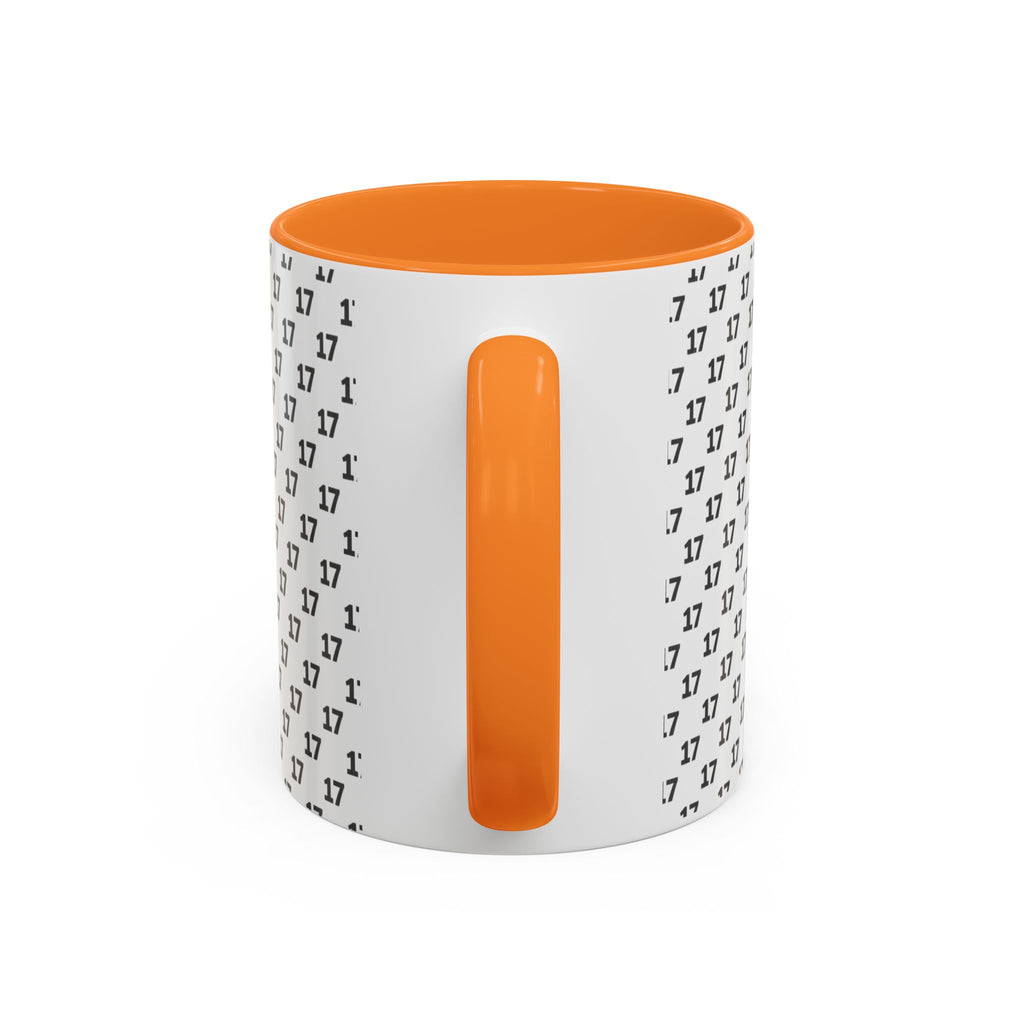 Minimalist Number Pattern Coffee Mug (11oz & 15oz)