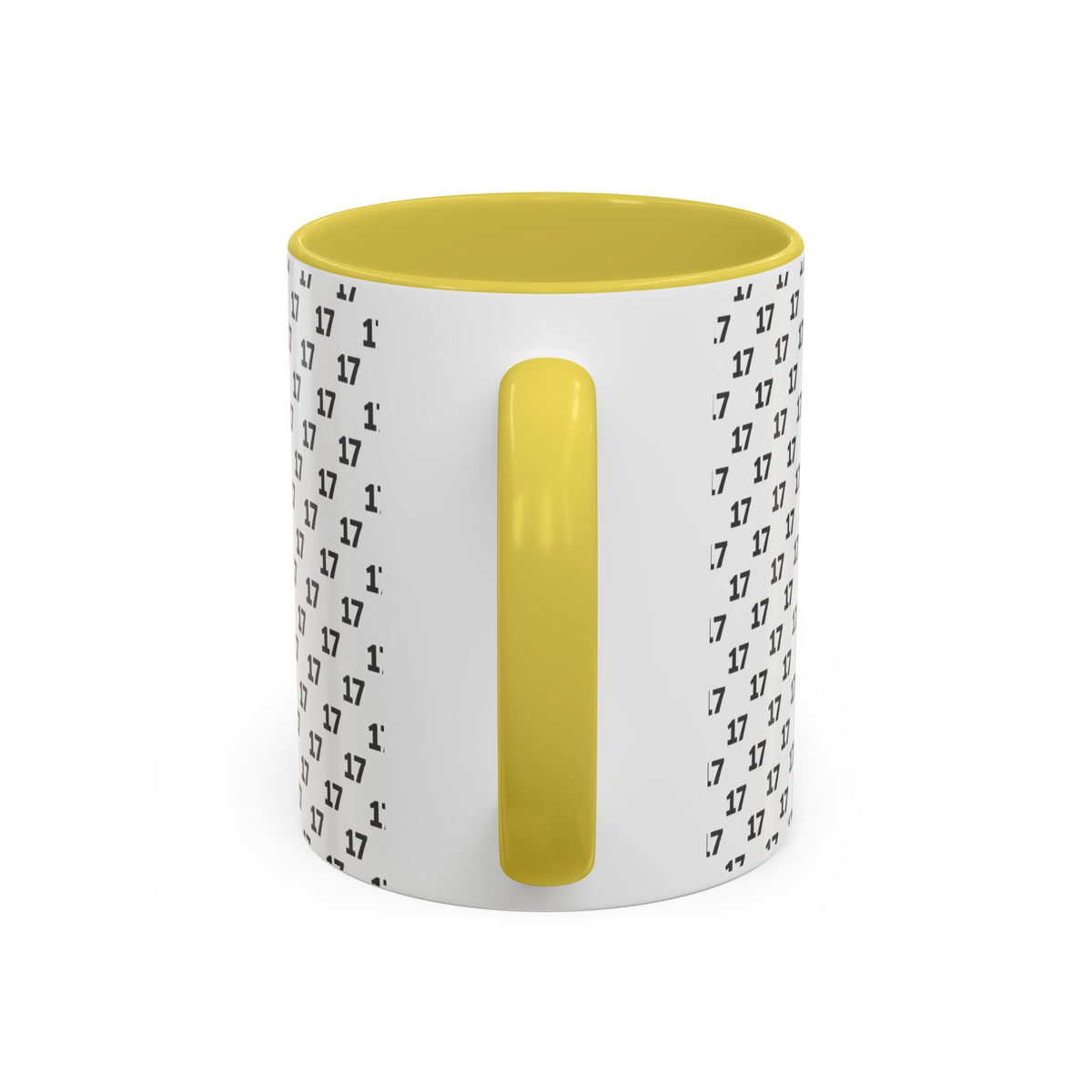Minimalist Number Pattern Coffee Mug (11oz & 15oz)