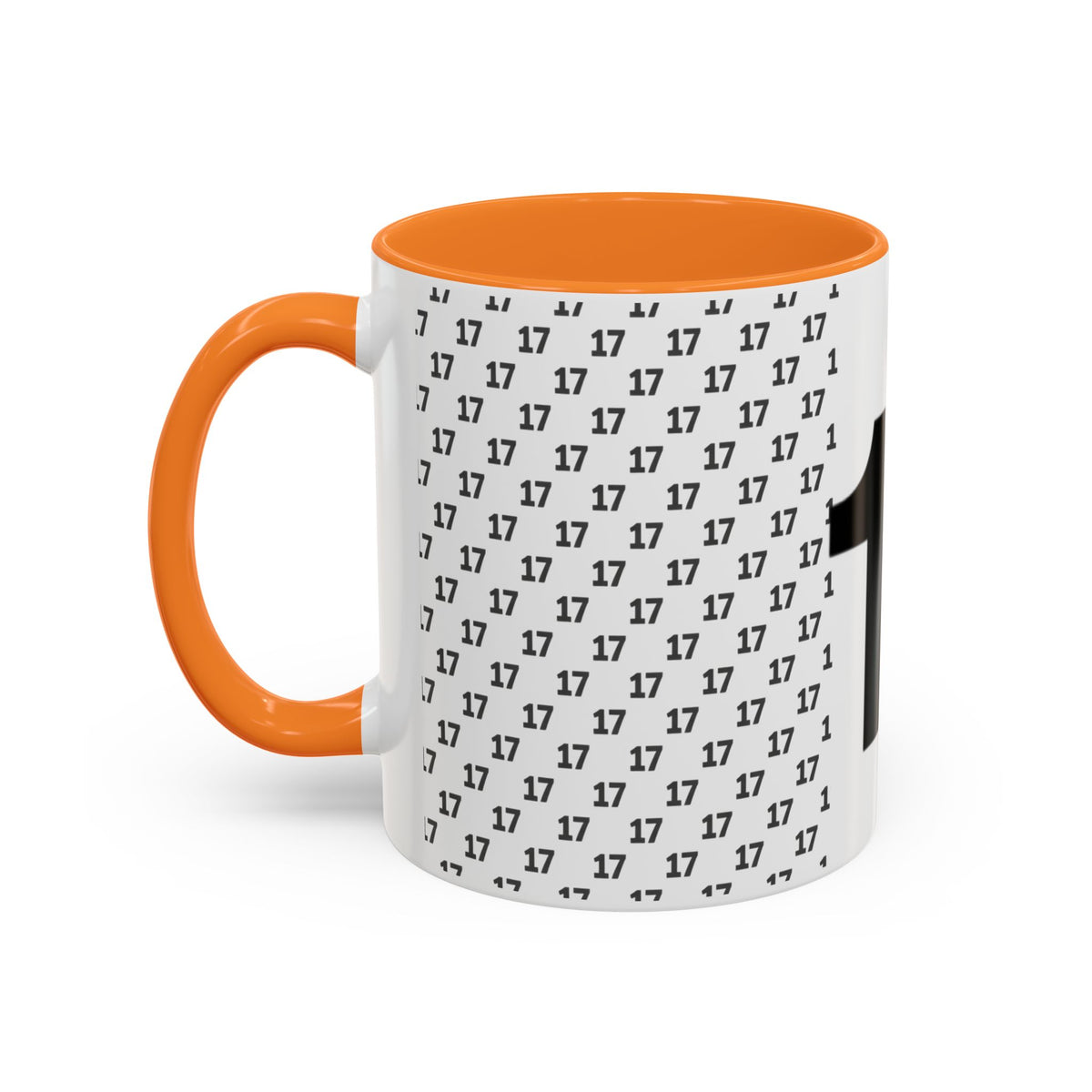 Minimalist Number Pattern Coffee Mug (11oz & 15oz)