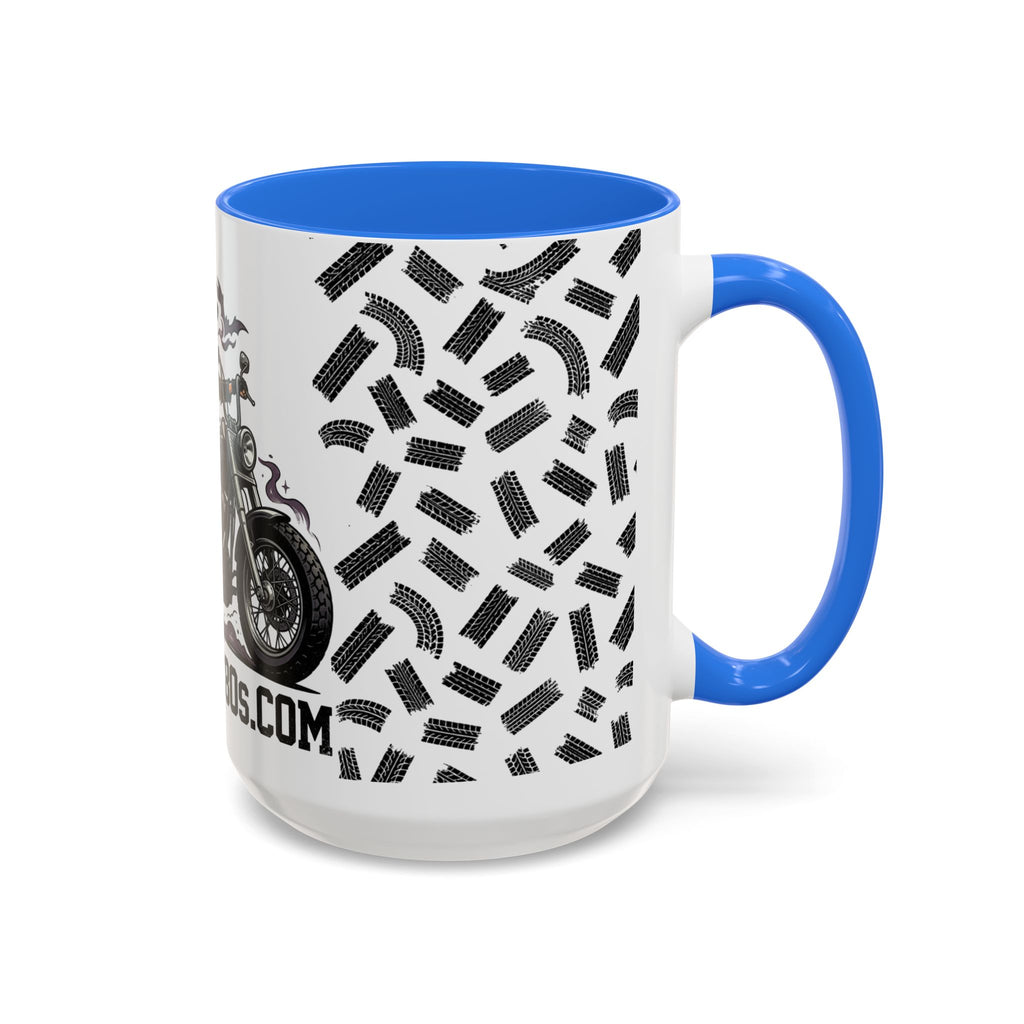 Witch Biker Mug – Motorcycle Witch Coffee Cup (11oz/15oz)