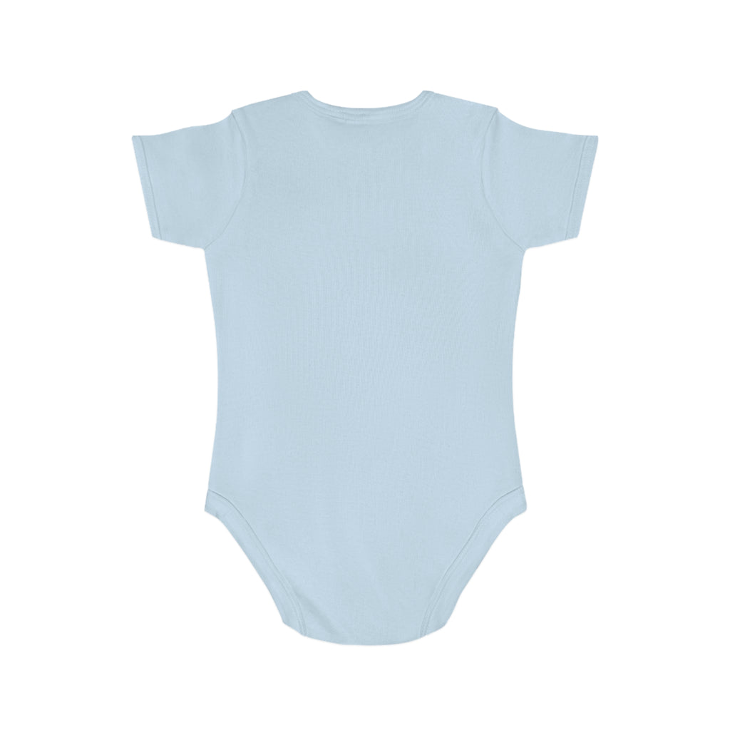 Baby Bodysuit — Rainbow Unicorn "All About 80s" Infant Onesie