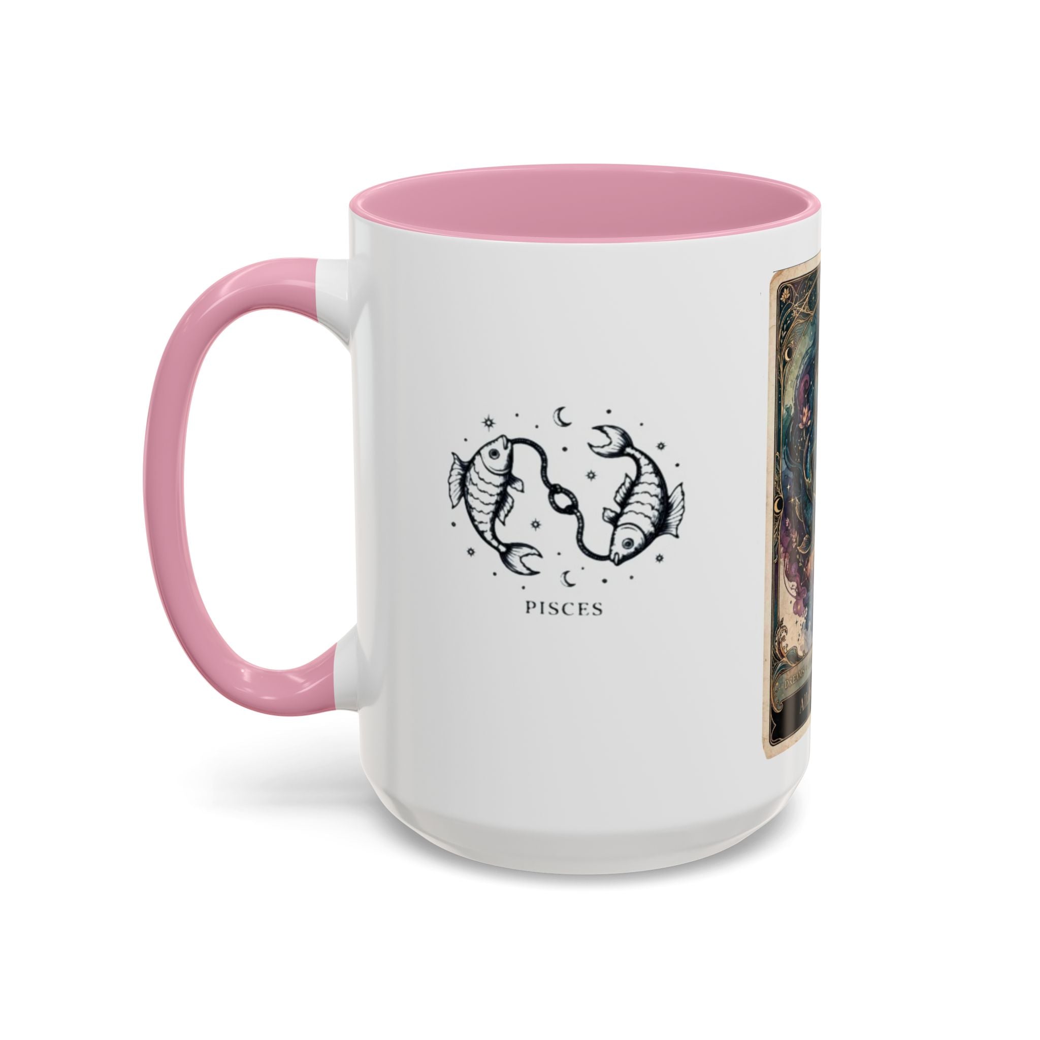 Pisces Zodiac Mug – Artistic Pisces Fish Coffee Cup (11oz & 15oz)