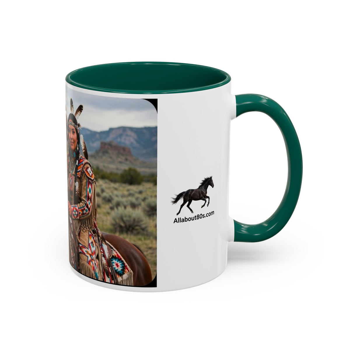 Native American Couple Photo Coffee Mug (11oz/15oz)