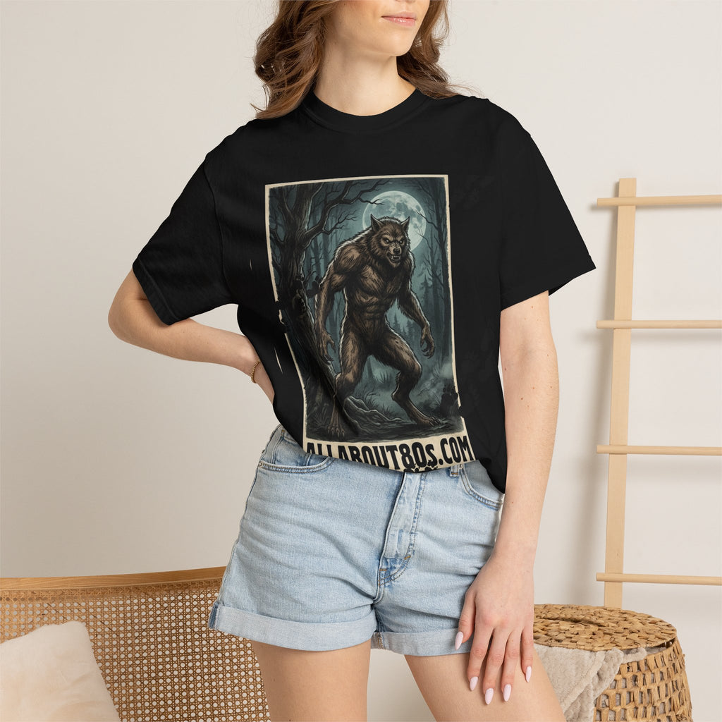 Werewolf Graphic T-Shirt — AllAbout80s.com Retro Horror Tee