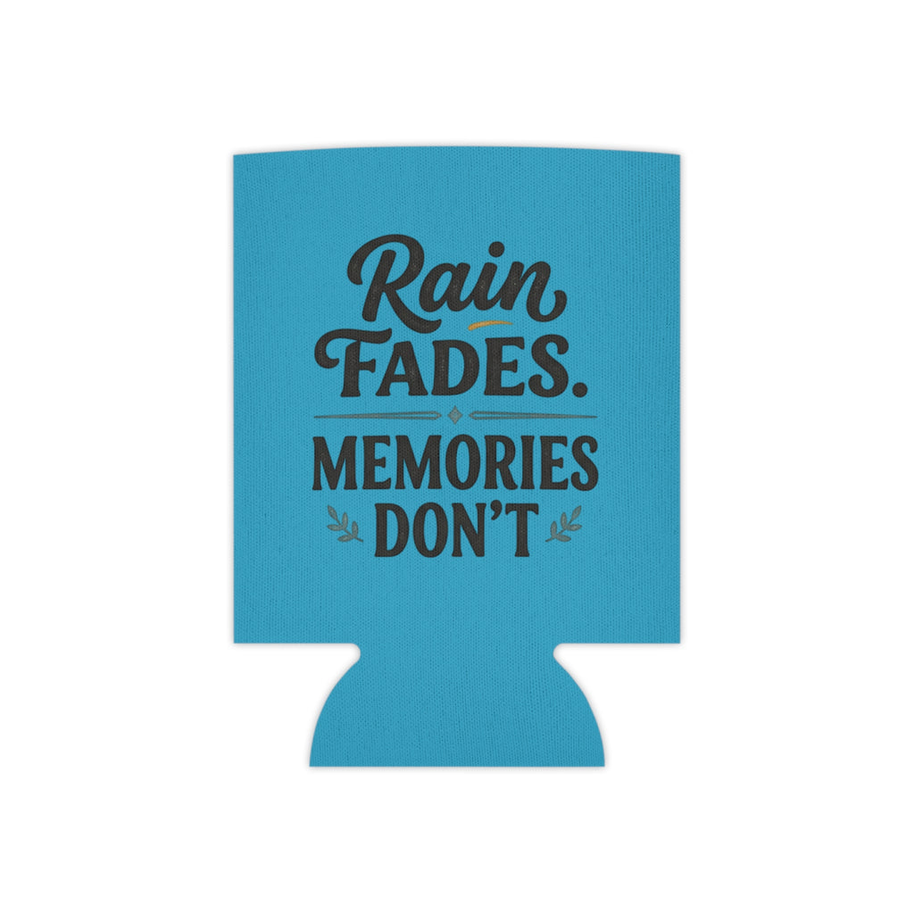 Can Cooler - "Rain Fades. Memories Don't" Insulated Drink Koozie