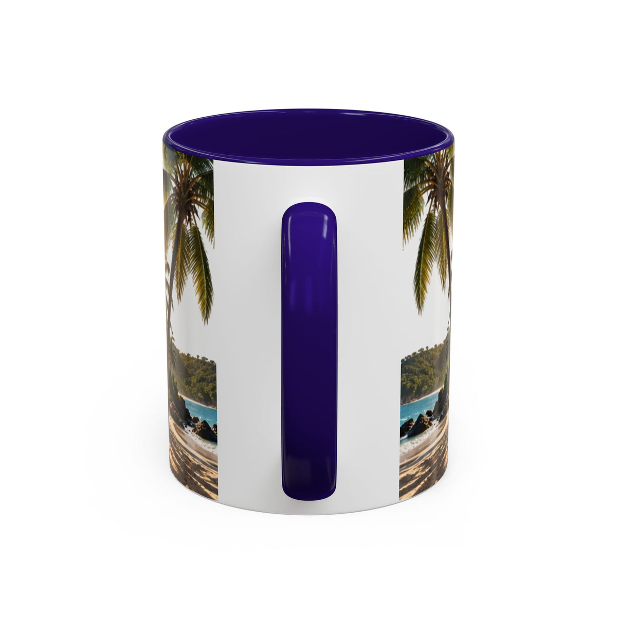 Live Your Dreams Palm Tree Mug