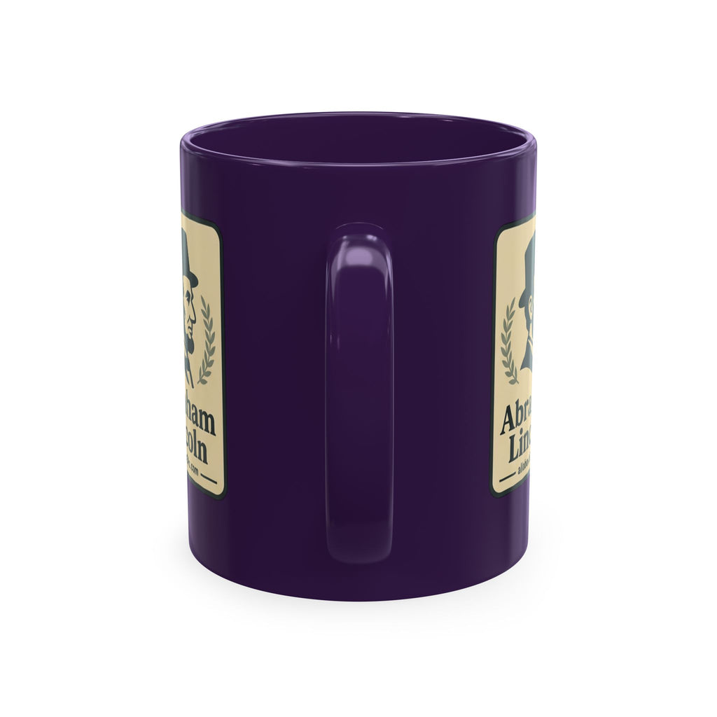 Abraham Lincoln Ceramic Mug – Vintage Portrait Political History Coffee Cup