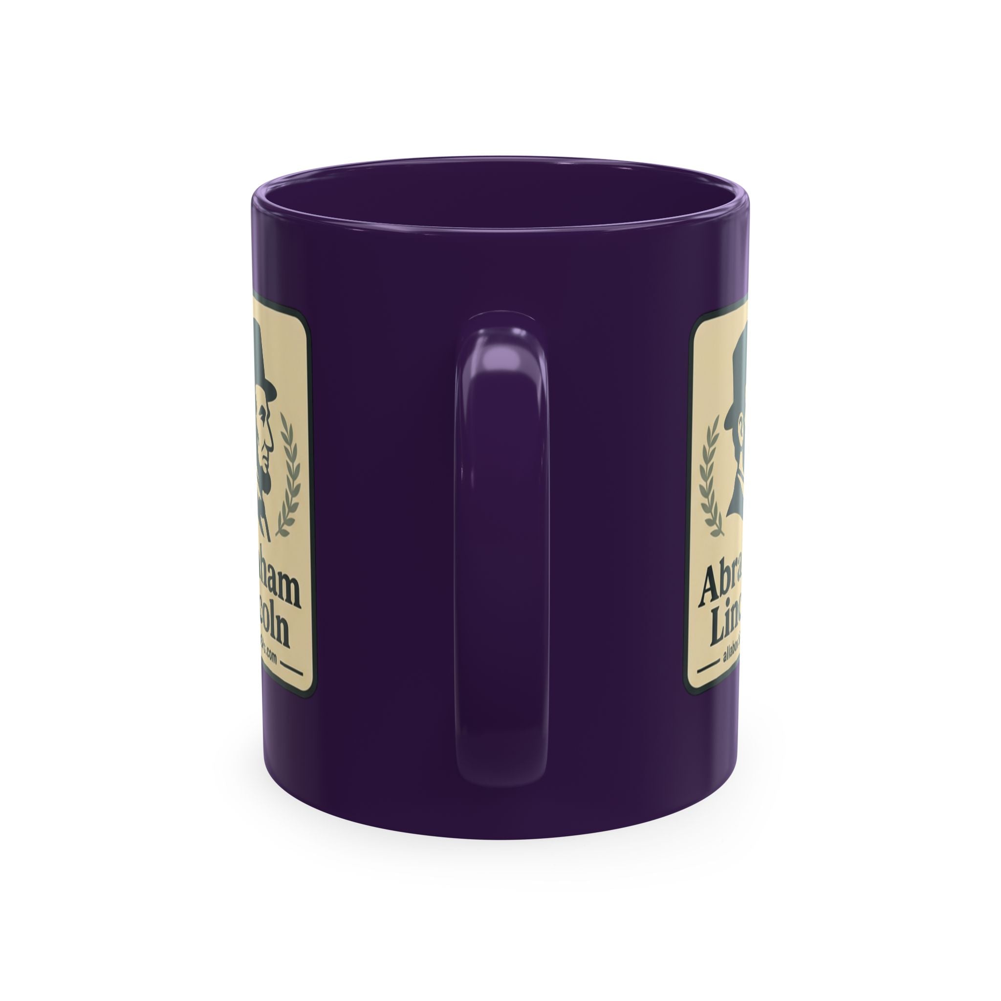 Abraham Lincoln Ceramic Mug – Vintage Portrait Political History Coffee Cup