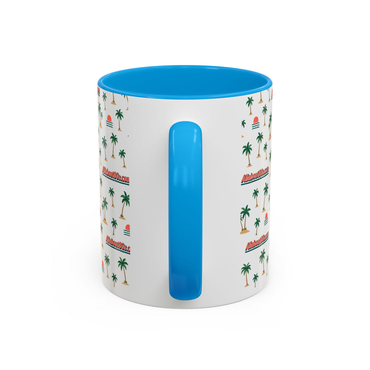 Live Your Dreams Tropical Sunset Mug