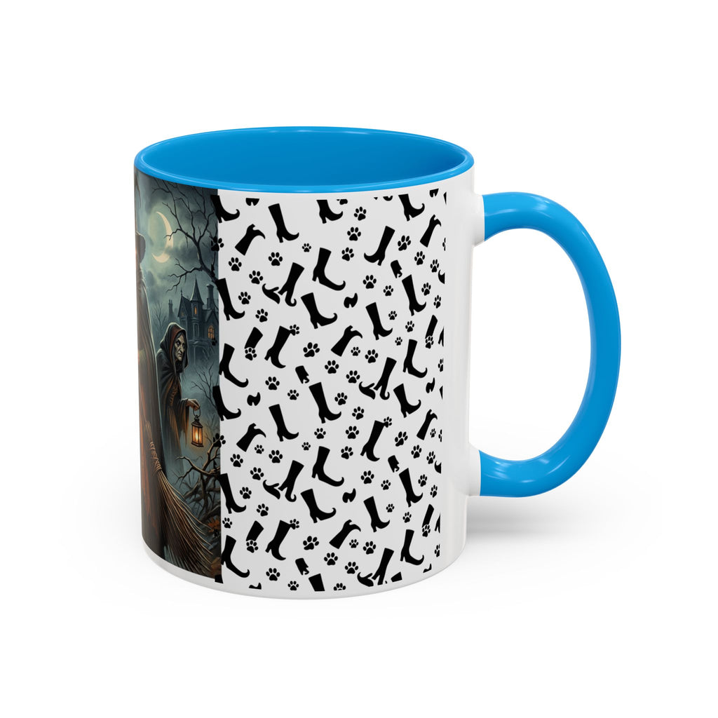 Witches Night Ceramic Mug — Spooky Witch Coven Halloween Coffee Cup (11oz/15oz)