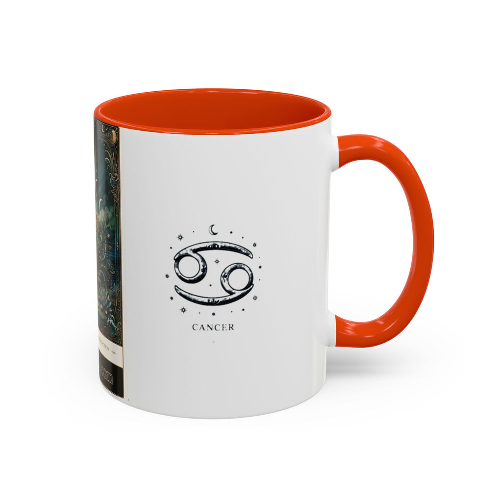 Cancer Zodiac Mug — Minimal Astrological Coffee Cup (11oz/15oz)