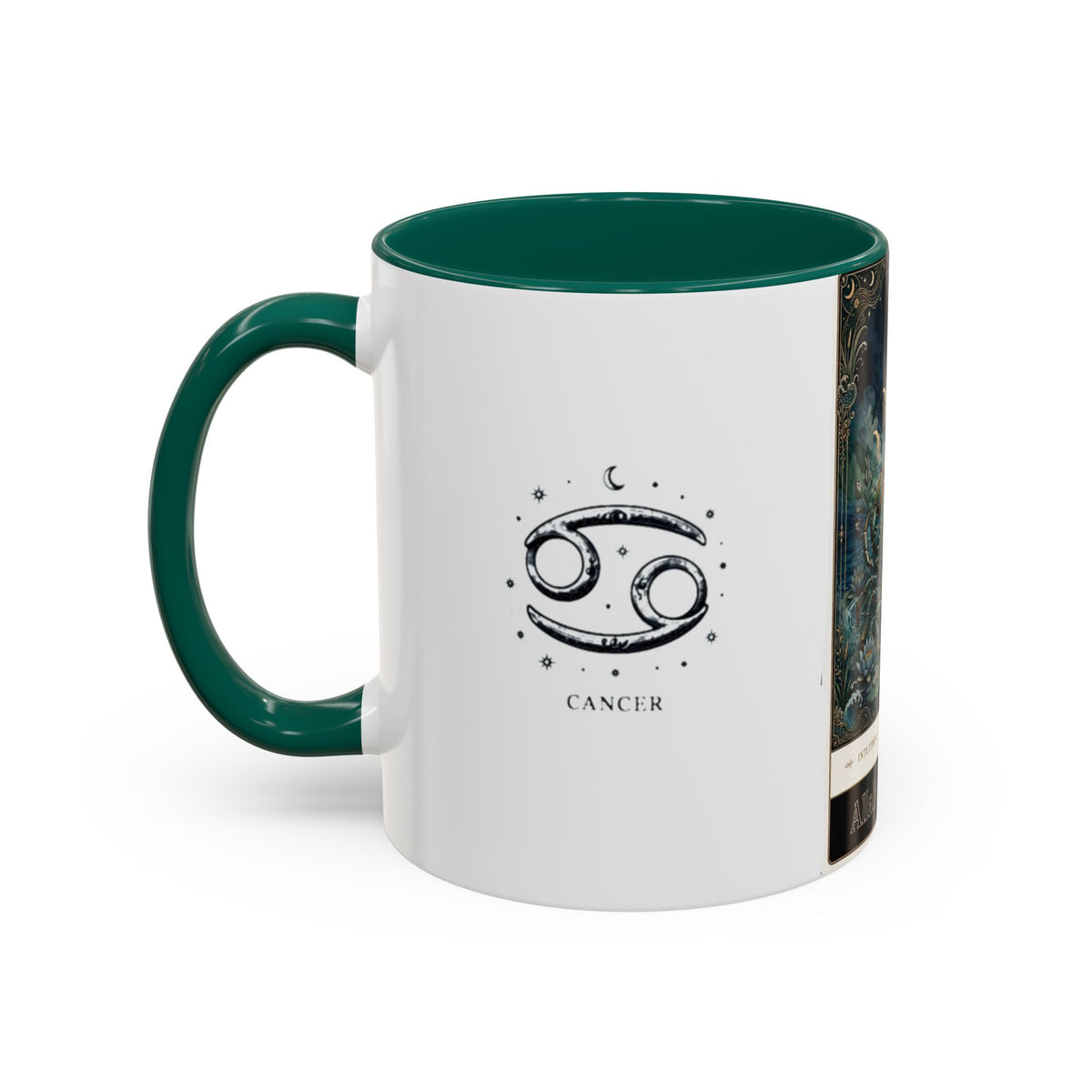 Cancer Zodiac Mug — Minimal Astrological Coffee Cup (11oz/15oz)