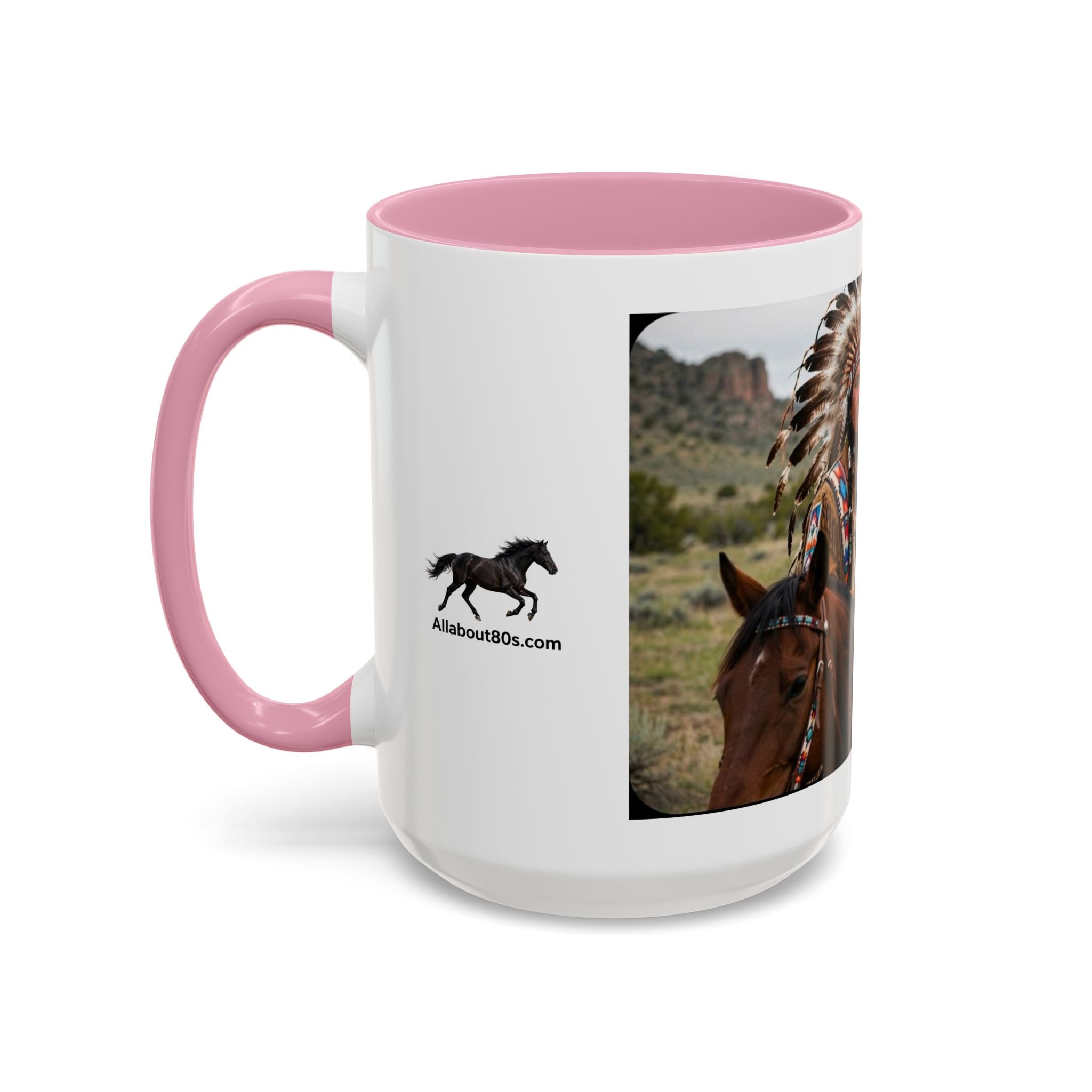 Native American Couple Photo Coffee Mug (11oz/15oz)