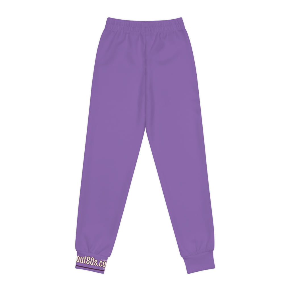 Youth Joggers — Retro Lightning Bolt Graphic Sweatpants