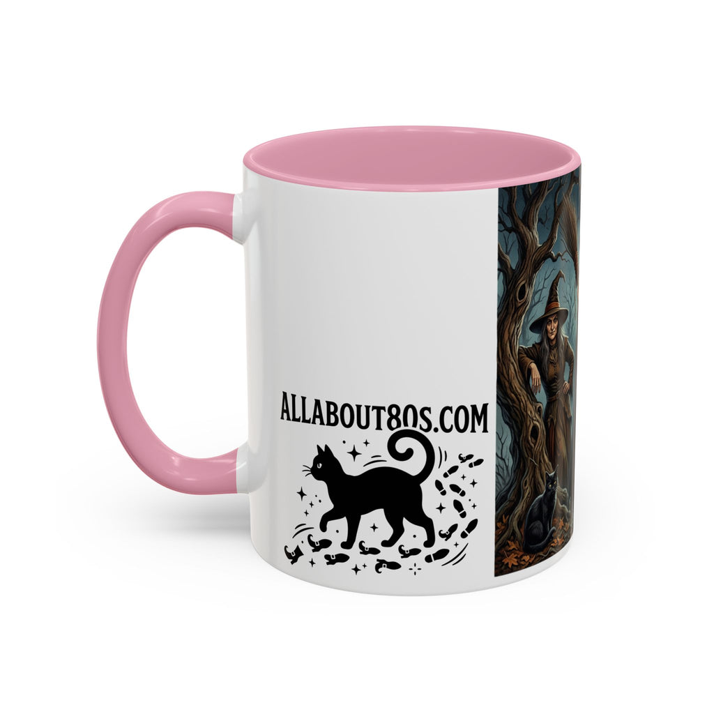 Witches Night Ceramic Mug — Spooky Witch Coven Halloween Coffee Cup (11oz/15oz)