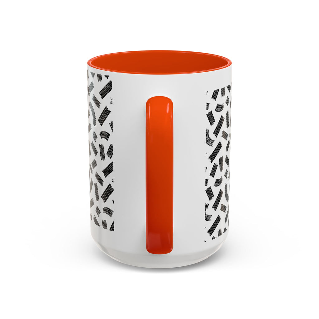Witch Biker Motorcycle Mug — Retro 80s Neon Witch on Bike Coffee Cup (11oz/15oz)