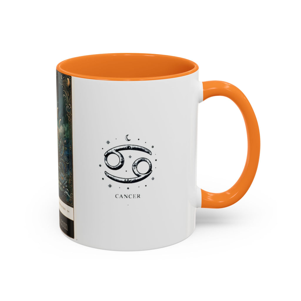 Cancer Zodiac Mug — Minimal Astrological Coffee Cup (11oz/15oz)