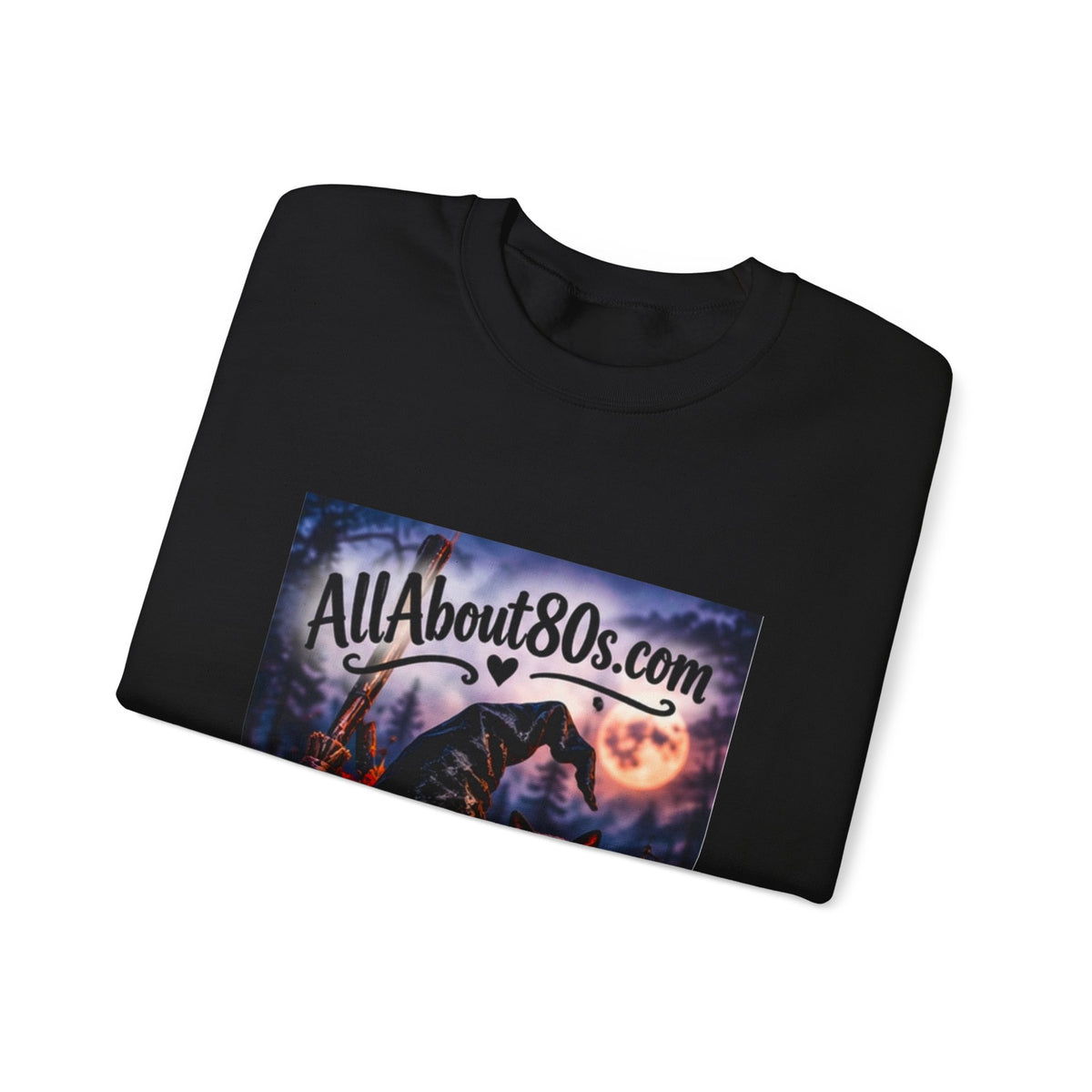 80s Witch Retro Sweatshirt — AllAbout80s.com Halloween Crewneck