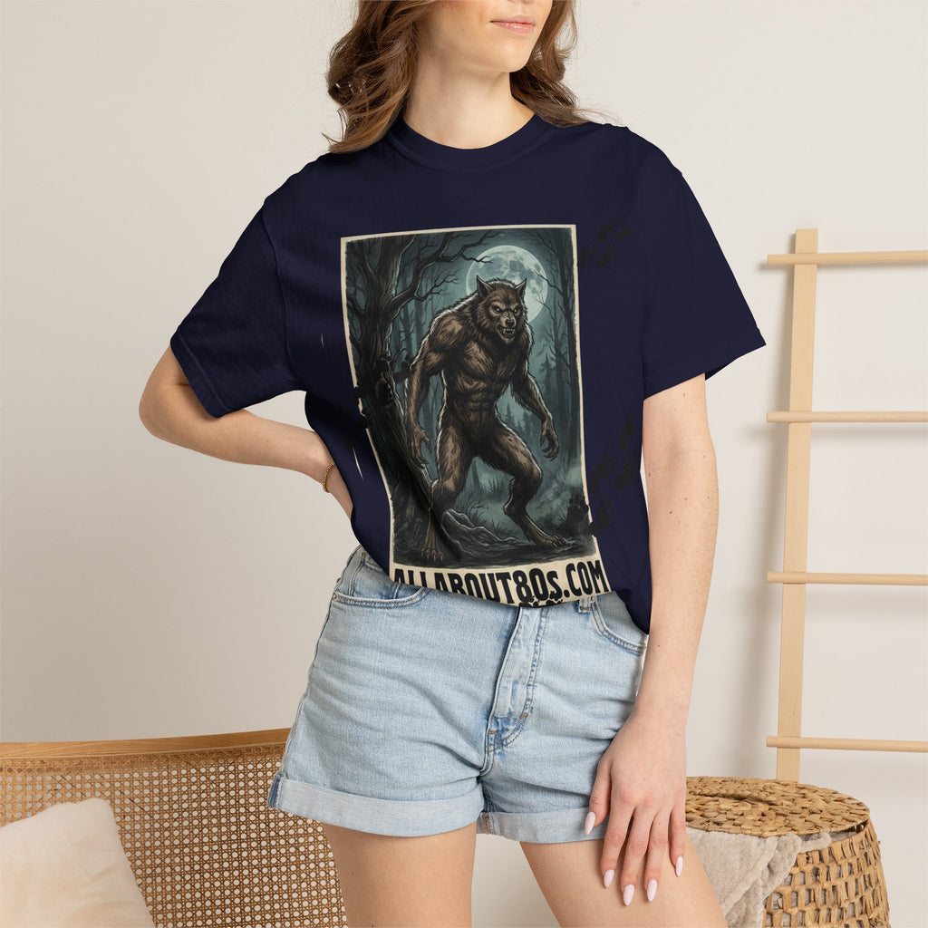 Werewolf Graphic T-Shirt — AllAbout80s.com Retro Horror Tee