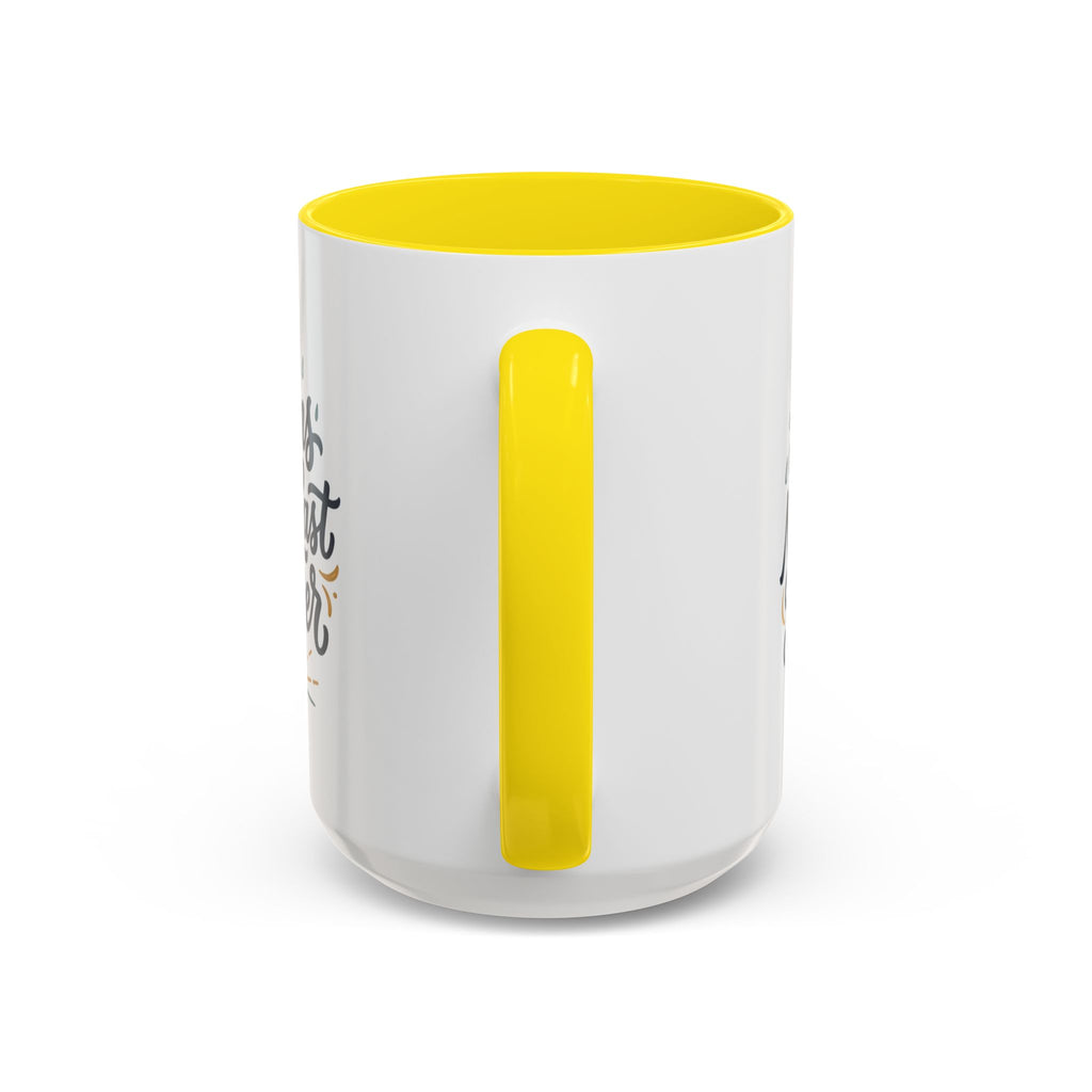 Accent Coffee Mug — 'Storms Never Last Forever' Inspirational Ceramic Coffee Cup (11/15oz)