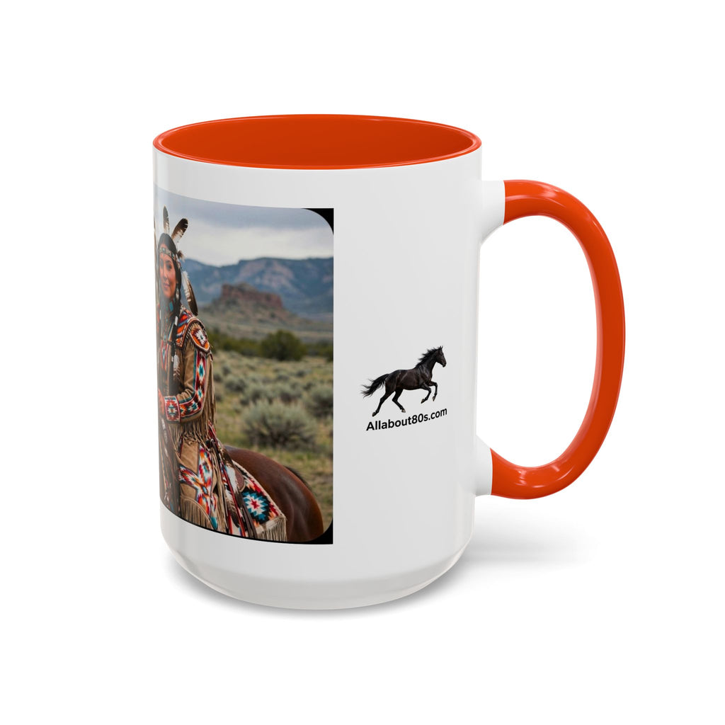 Native American Couple Photo Coffee Mug (11oz/15oz)