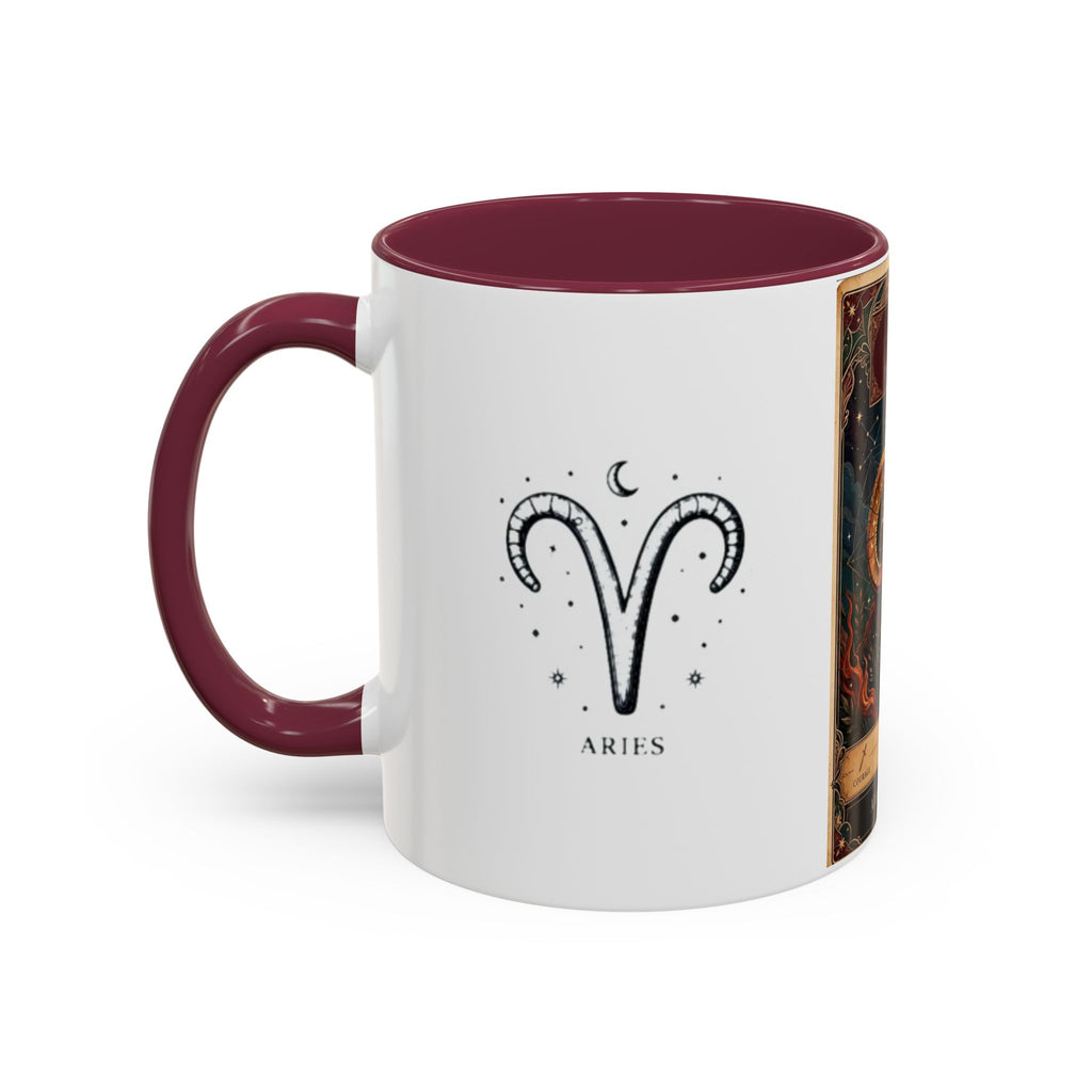 Aries Zodiac Ram Mug — Astrological Coffee Cup (11oz & 15oz)